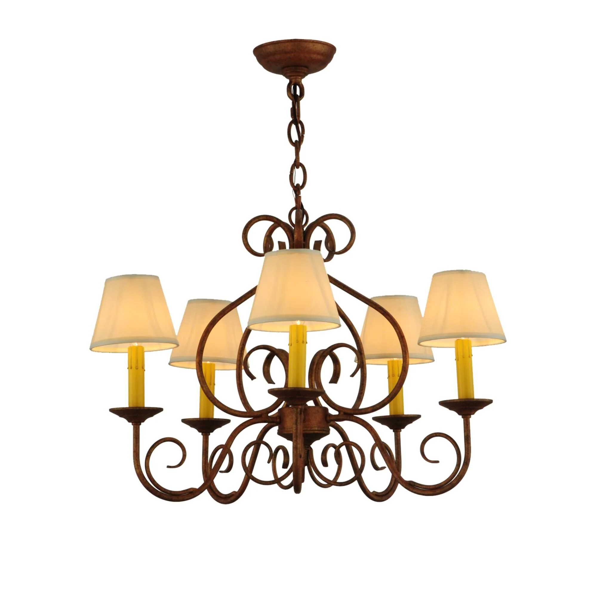 Meyda Lighting 26 Inch 5 Light Chandelier Cp248368 - Image 1