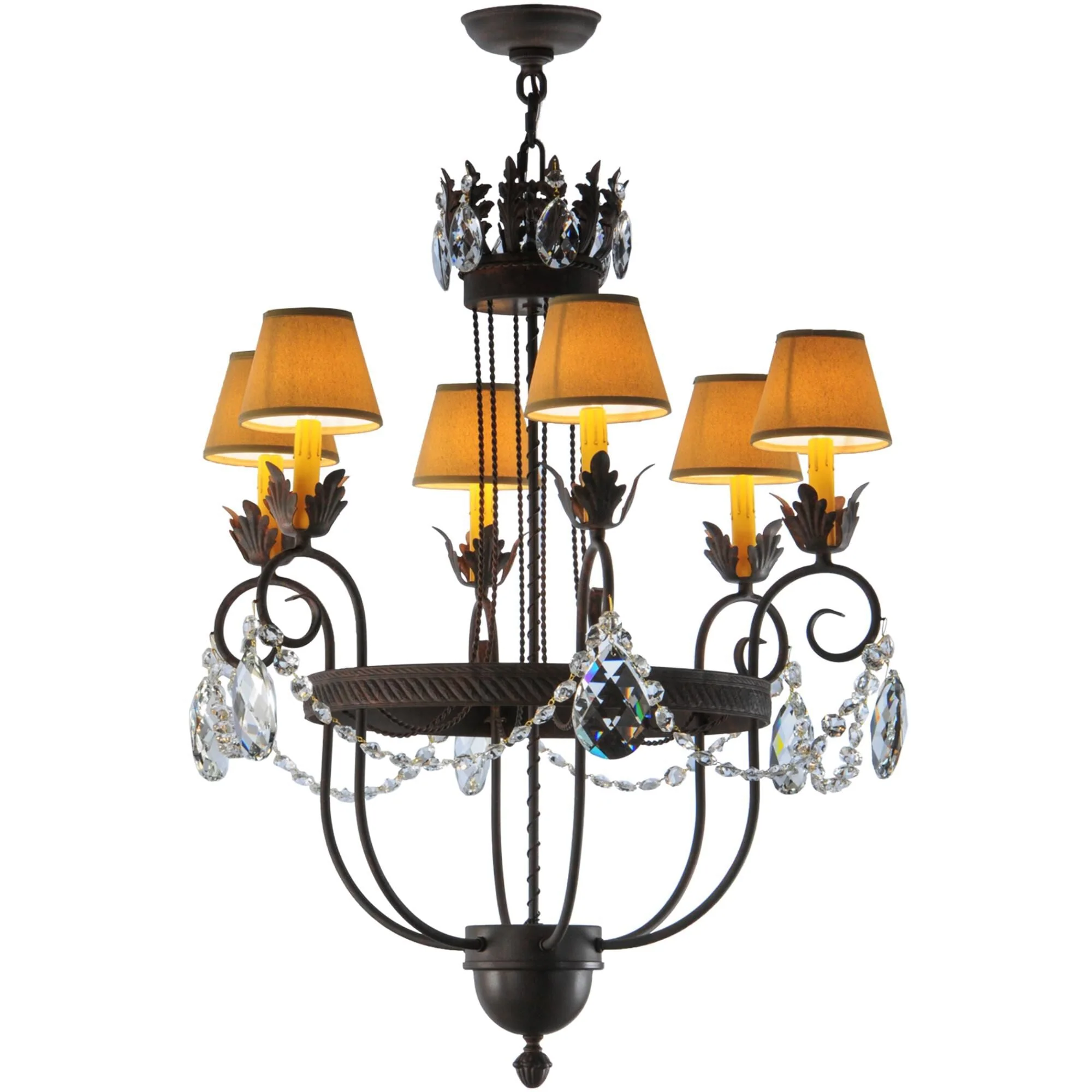 Meyda Lighting 27 Inch 6 Light Chandelier Cp248398 - Image 1