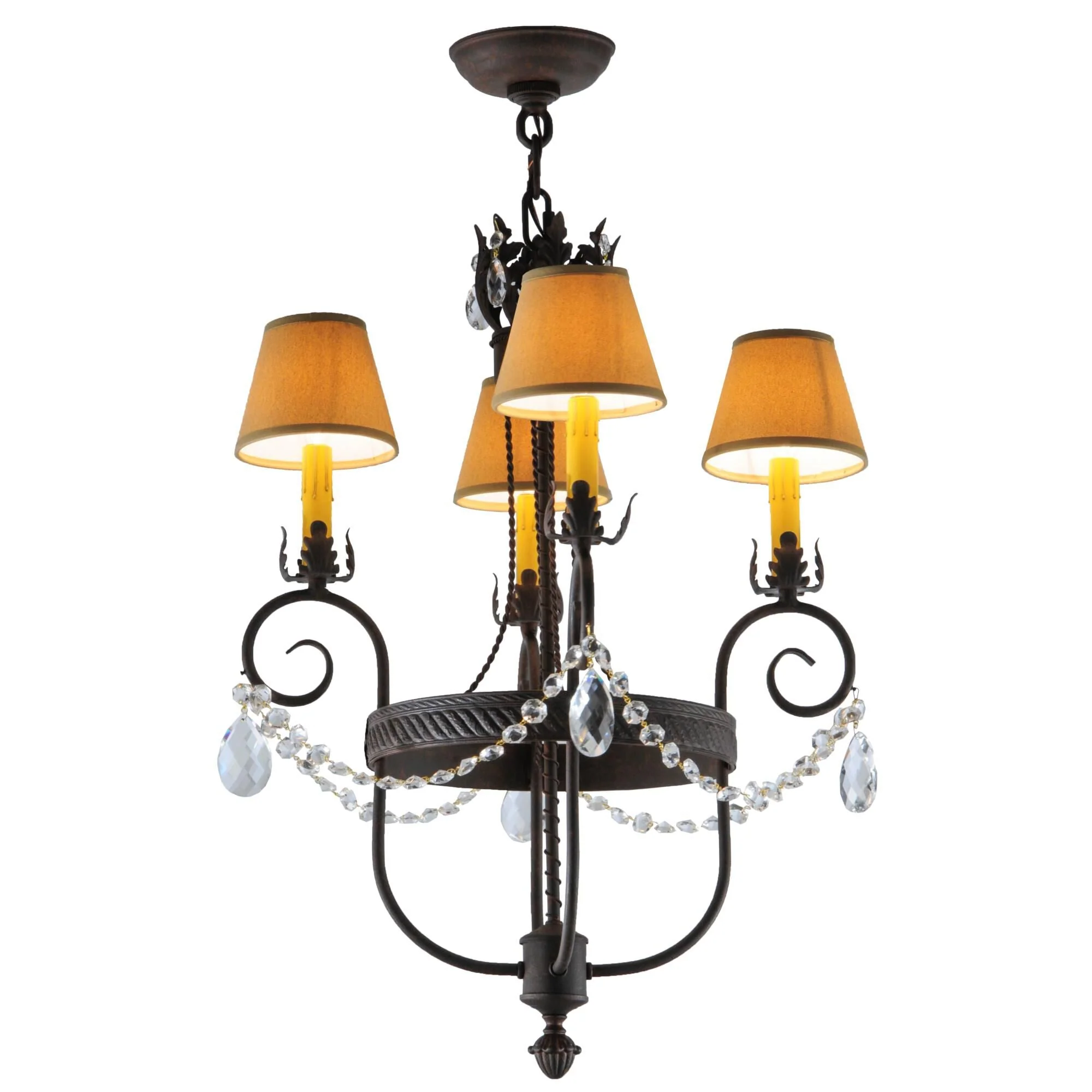 Meyda Lighting 19 Inch 4 Light Mini Chandelier Cp248399 - Image 2
