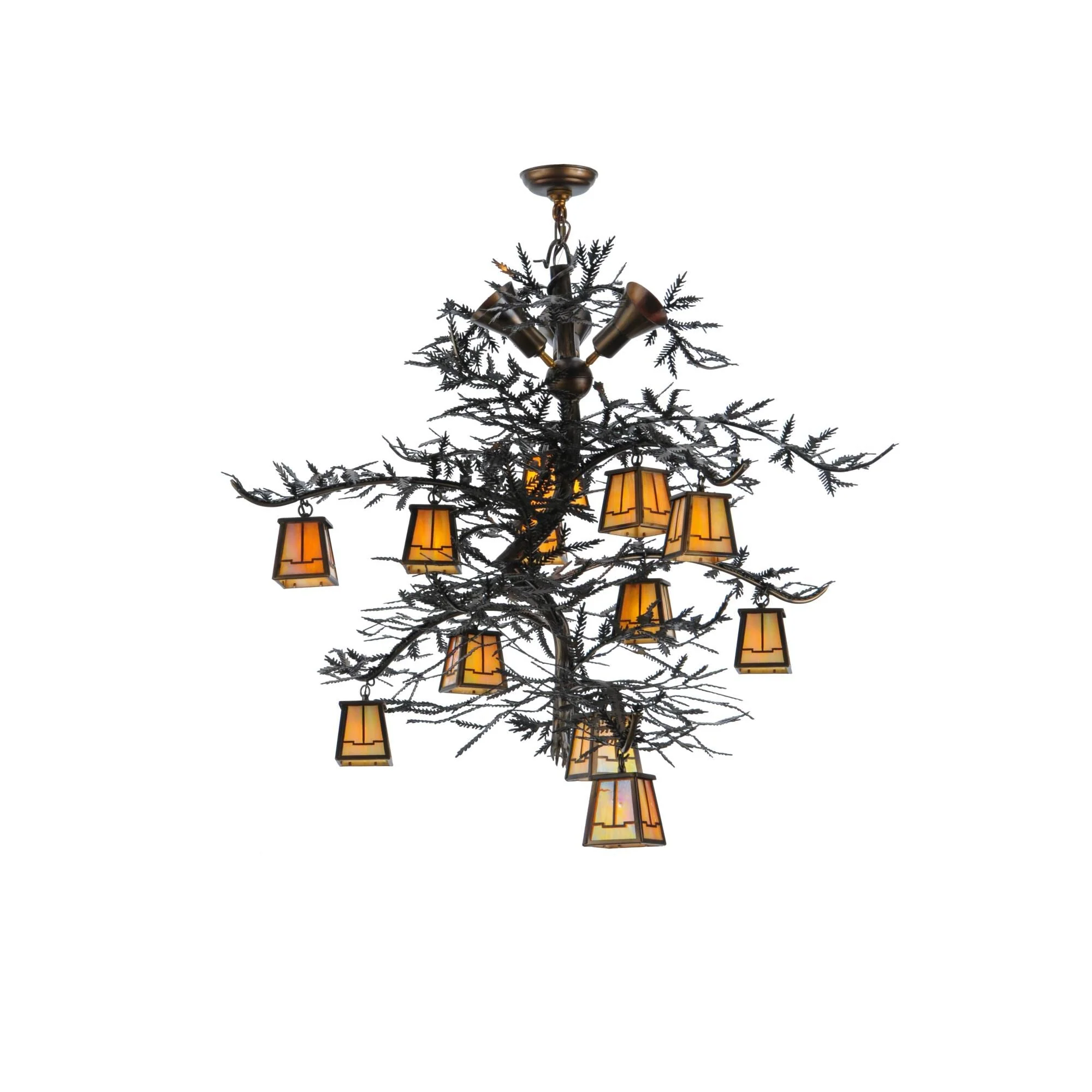 Meyda Lighting 52 Inch 12 Light Semi Flush Mount Cp248418 - Image 1