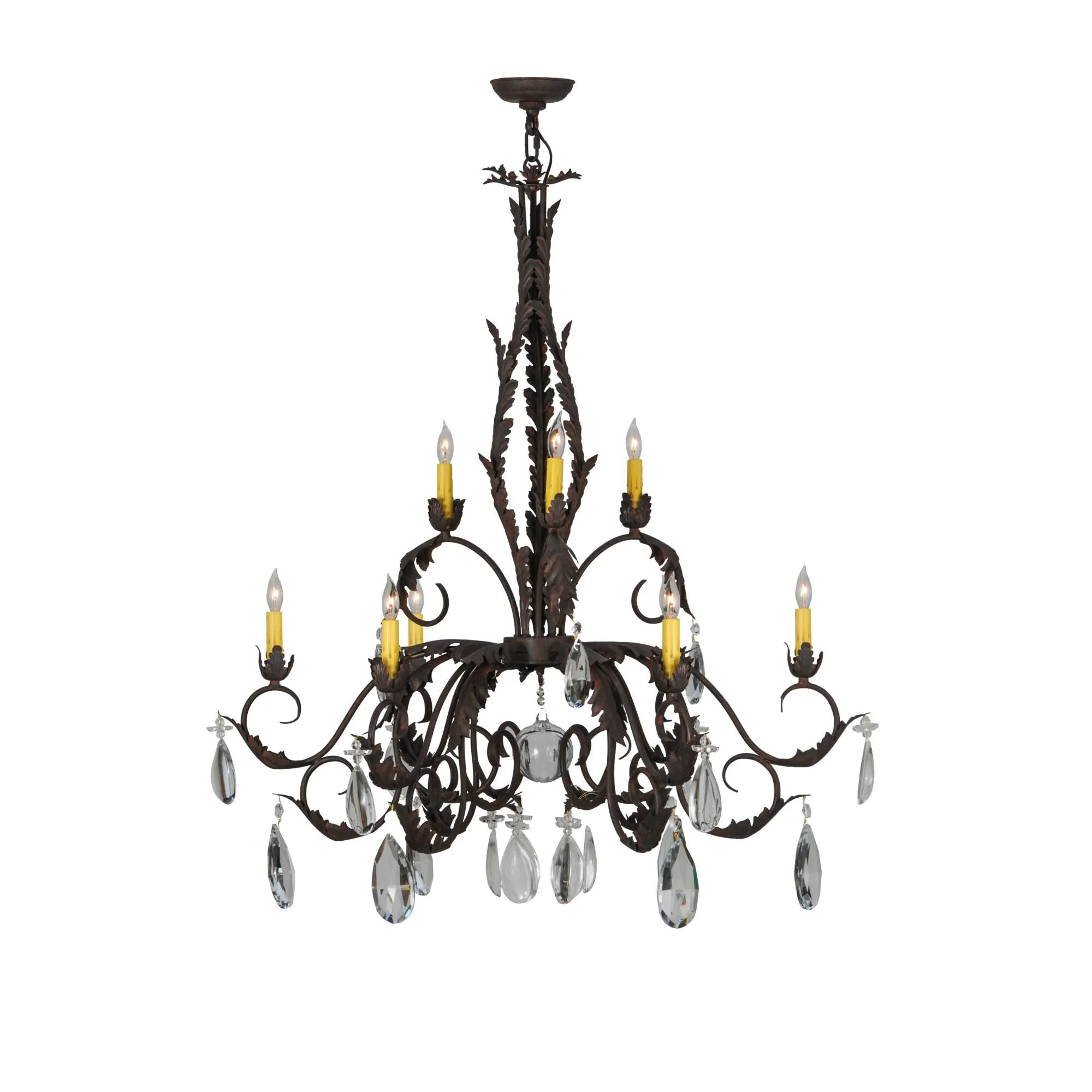Meyda Lighting 38 Inch 9 Light Chandelier Cp248449 - Image 1