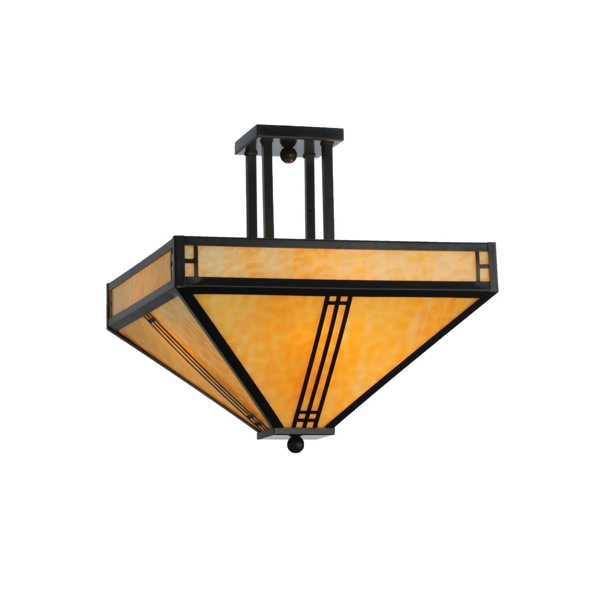 Meyda Lighting 25 Inch 4 Light Semi Flush Mount Cp248475 - Image 1