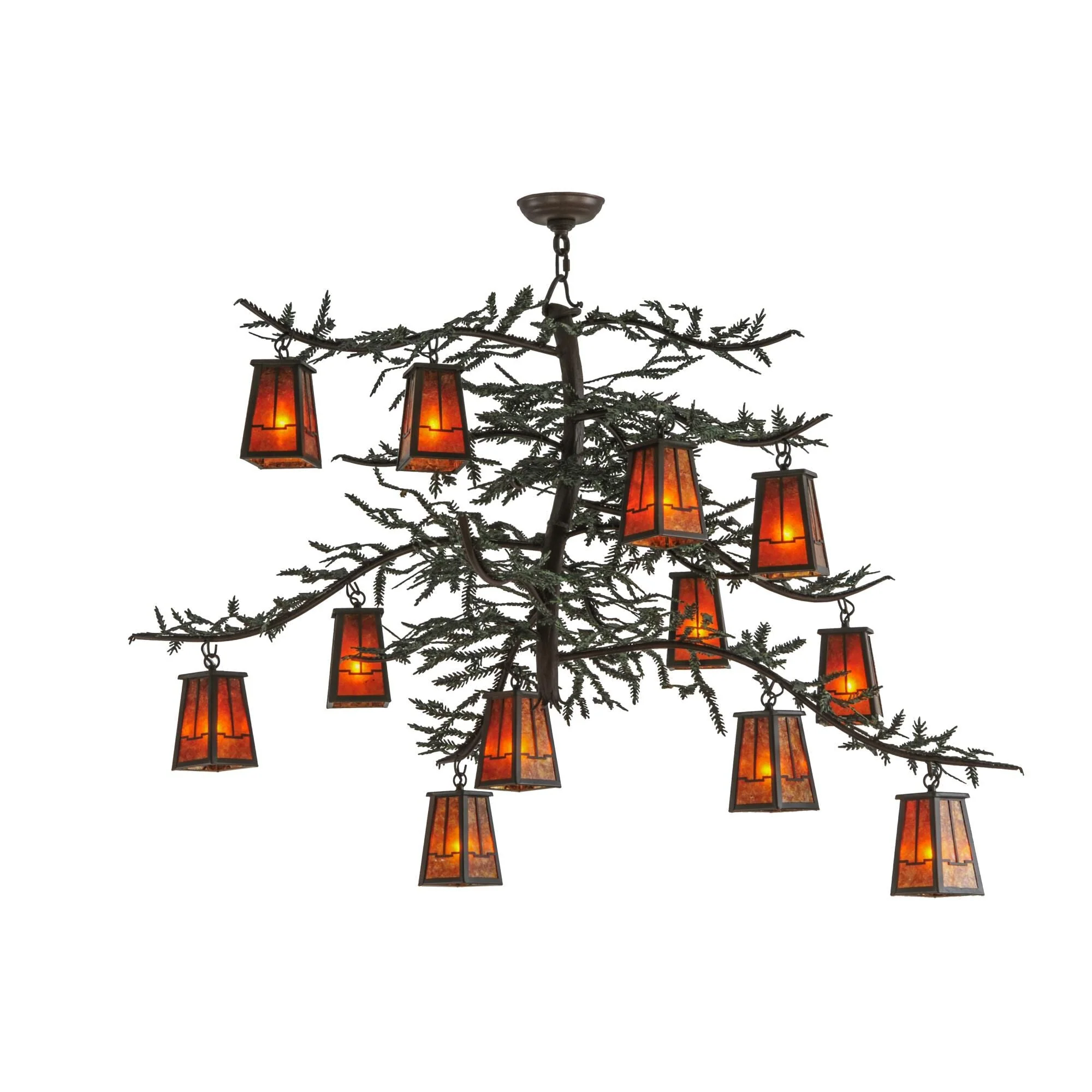 Meyda Lighting 53 Inch 12 Light Semi Flush Mount Cp248508 - Image 1