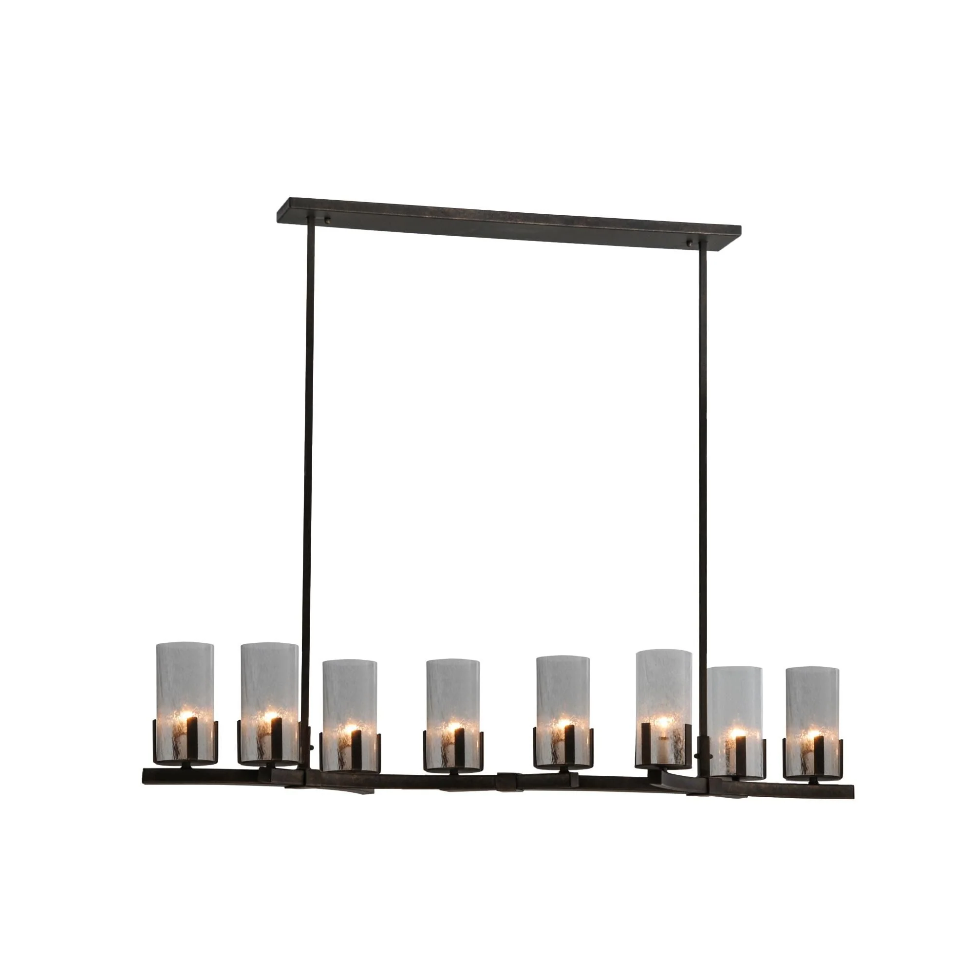 Meyda Lighting 53 Inch 8 Light Semi Flush Mount Cp248545 - Image 1
