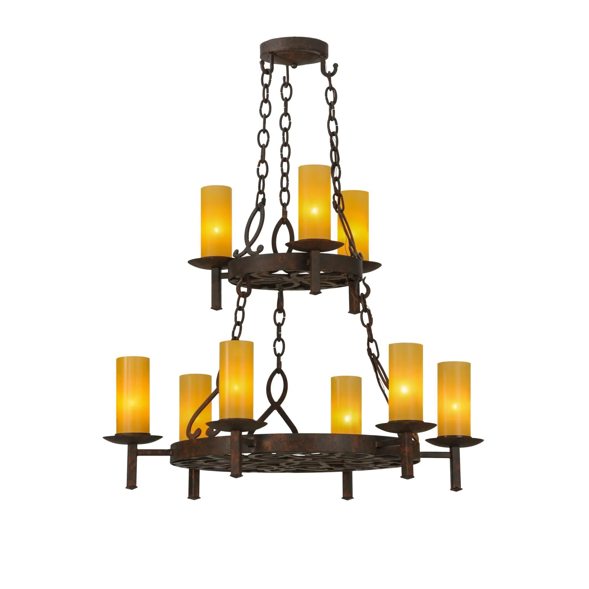 Meyda Lighting 33 Inch 9 Light Chandelier Cp248600 - Image 1
