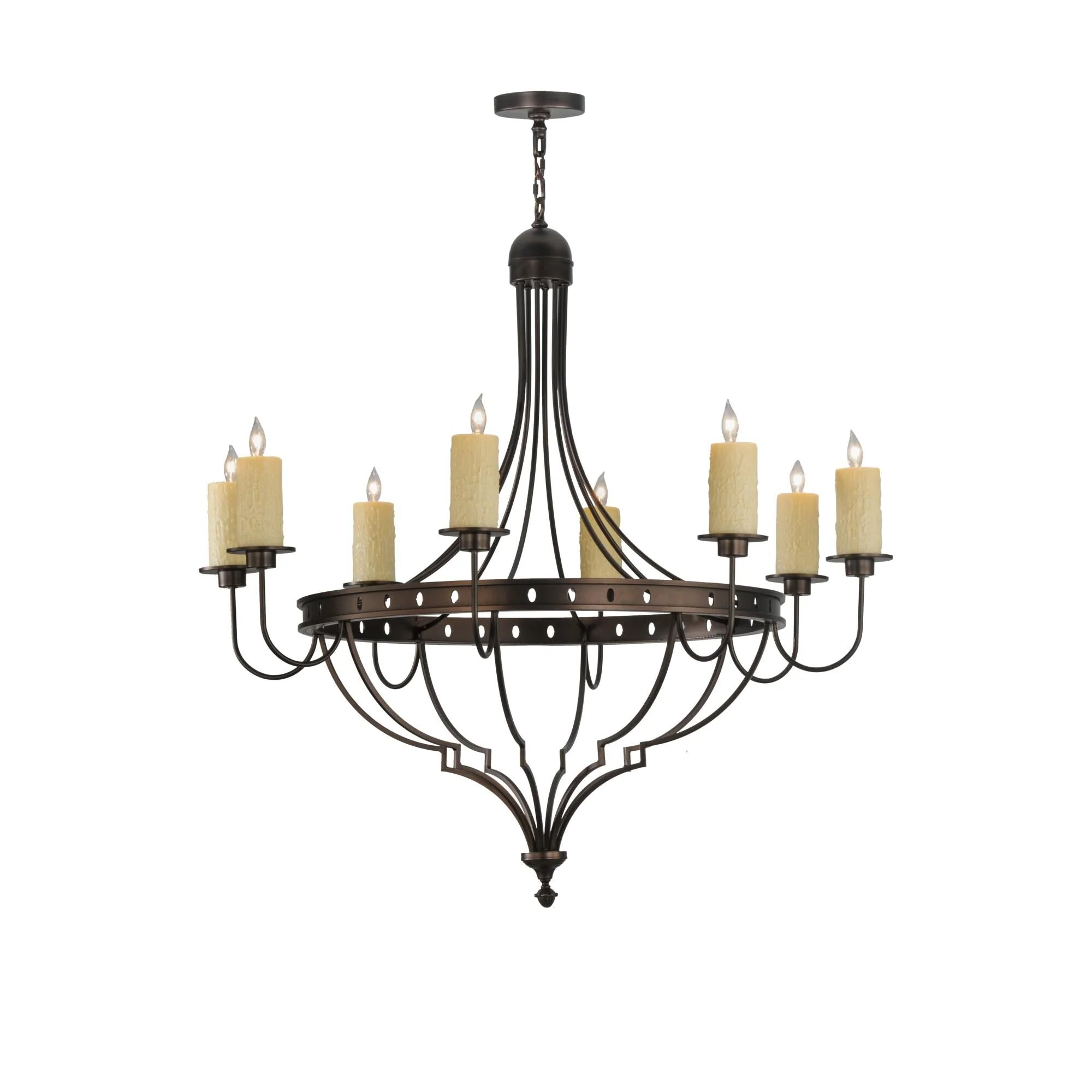 Meyda Lighting 48 Inch 8 Light Semi Flush Mount Cp248617 - Image 1