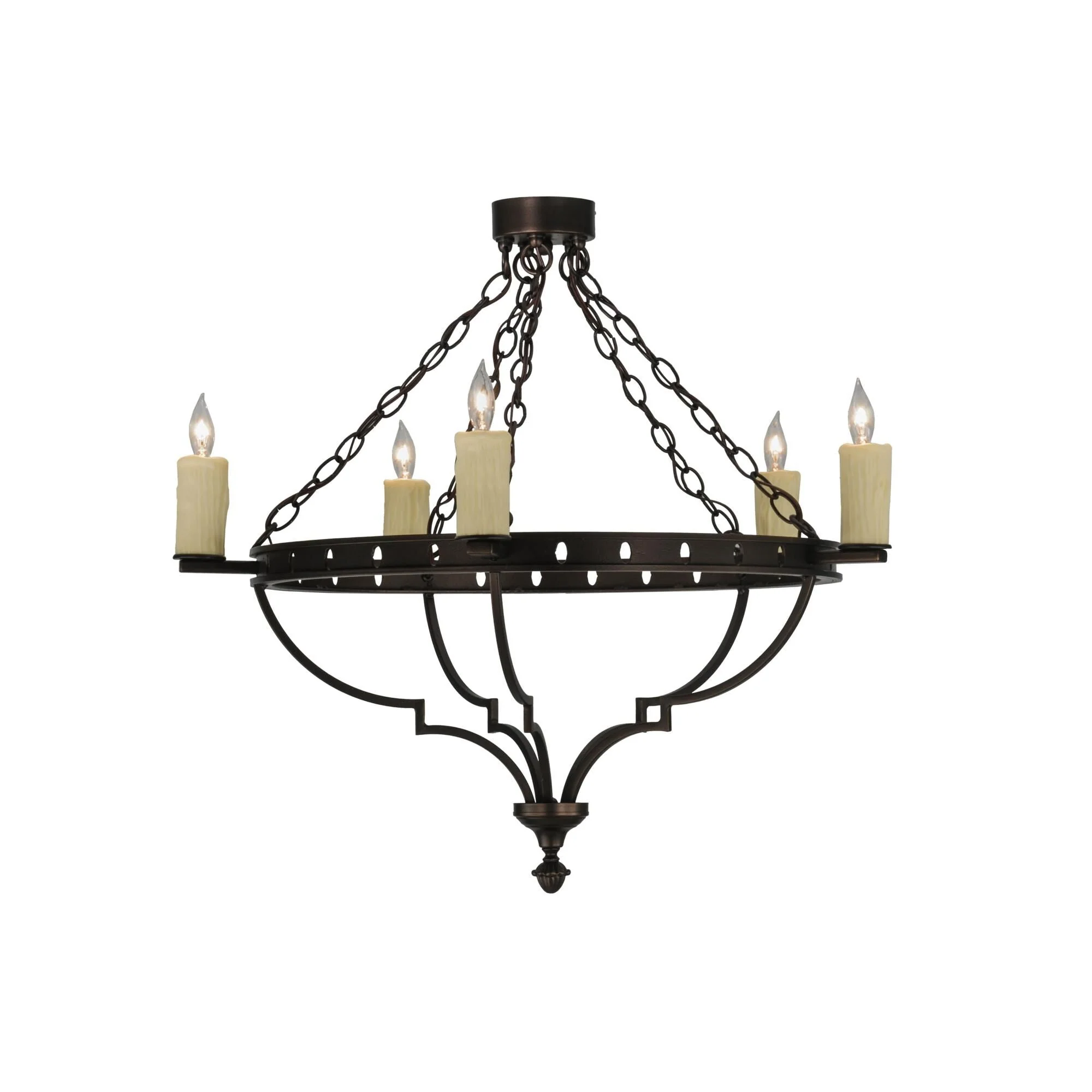 Meyda Lighting 31 Inch 5 Light Flush Mount Cp248618 - Image 1