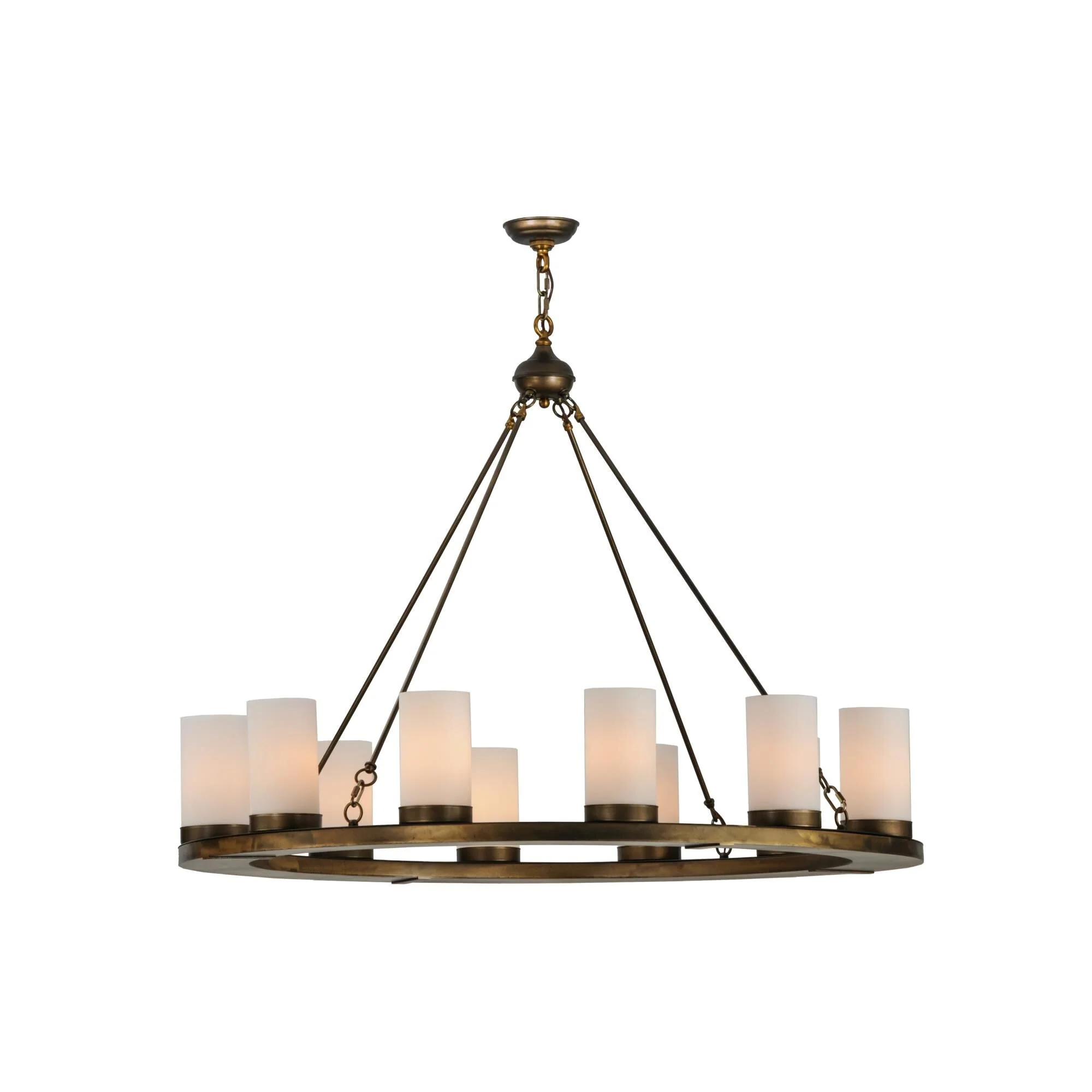 Meyda Lighting 48 Inch 12 Light Semi Flush Mount Cp248629 - Image 1