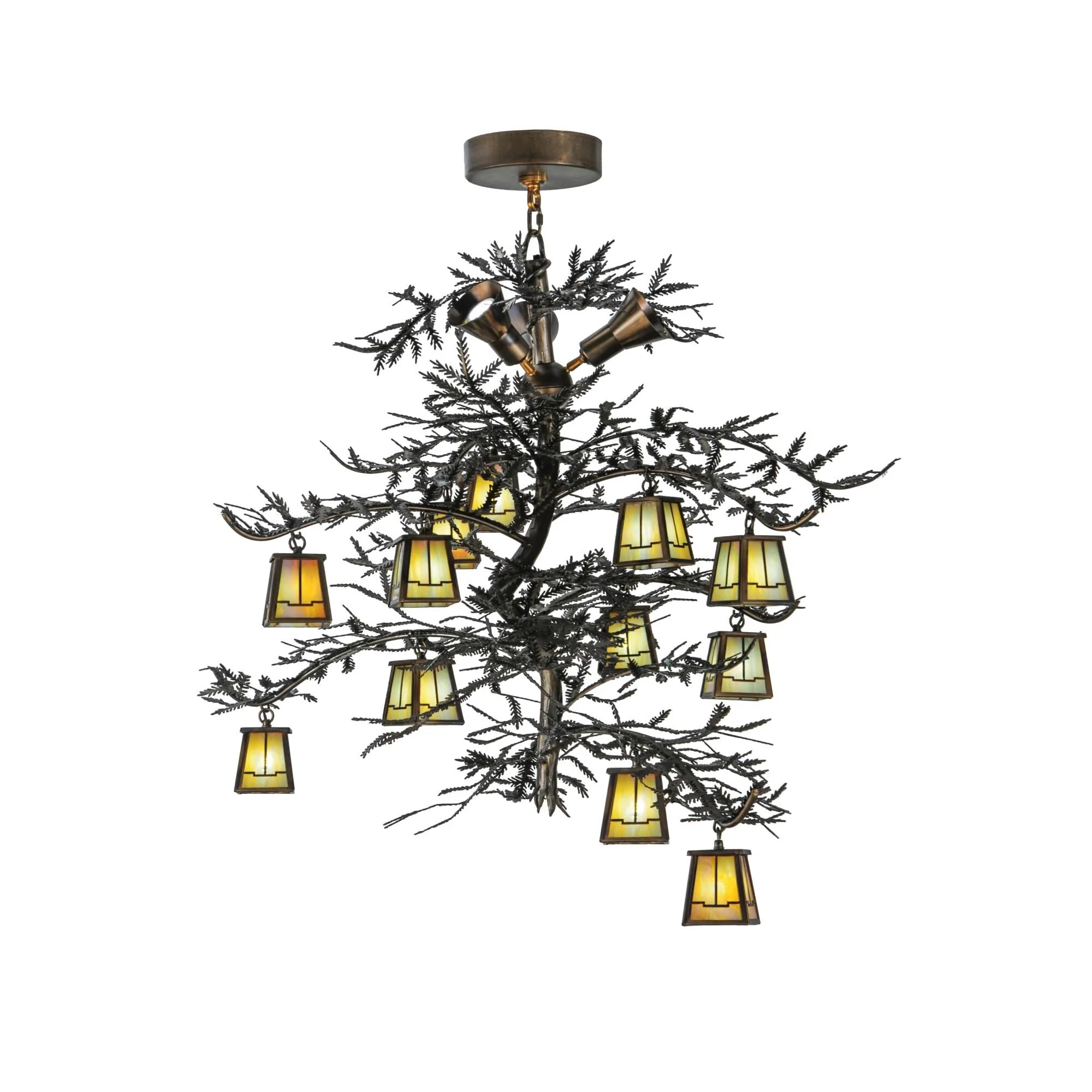 Meyda Lighting 52 Inch 12 Light Semi Flush Mount Cp248642 - Image 1