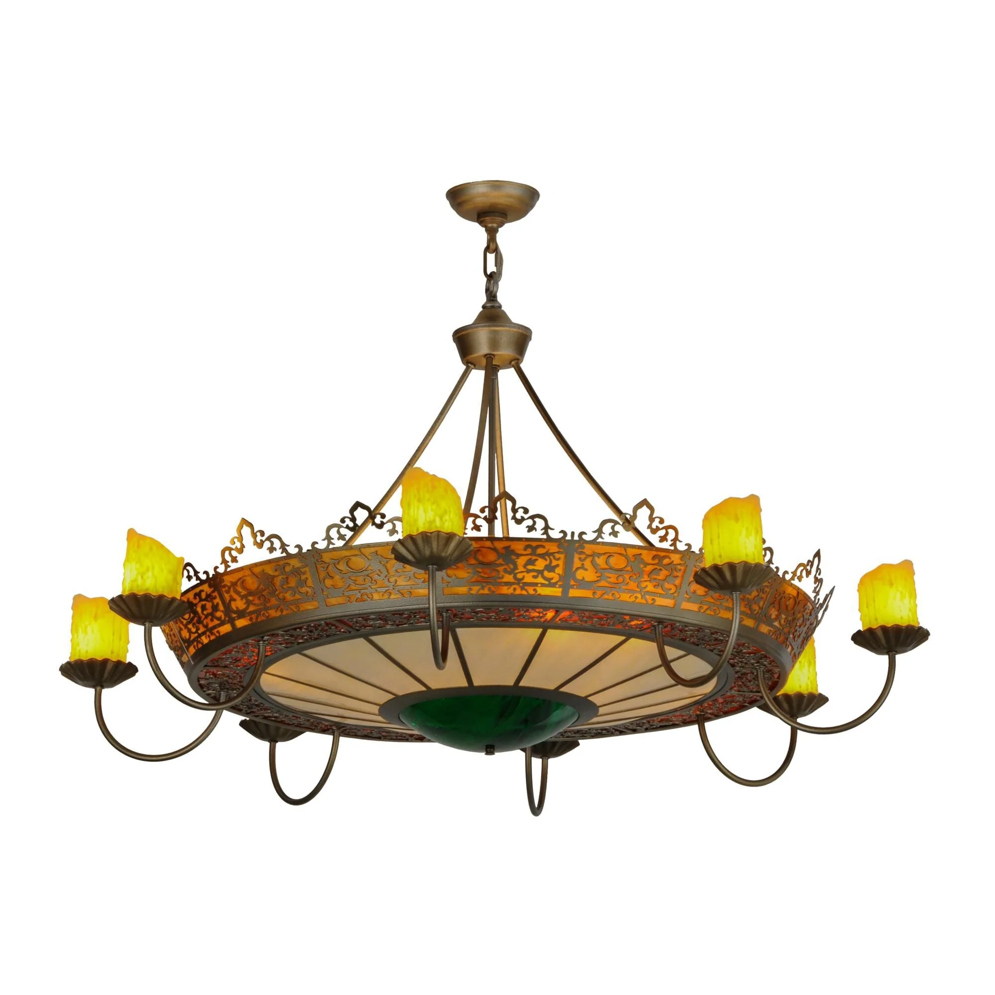 Meyda Lighting 47 Inch 20 Light Semi Flush Mount Cp248647 - Image 1