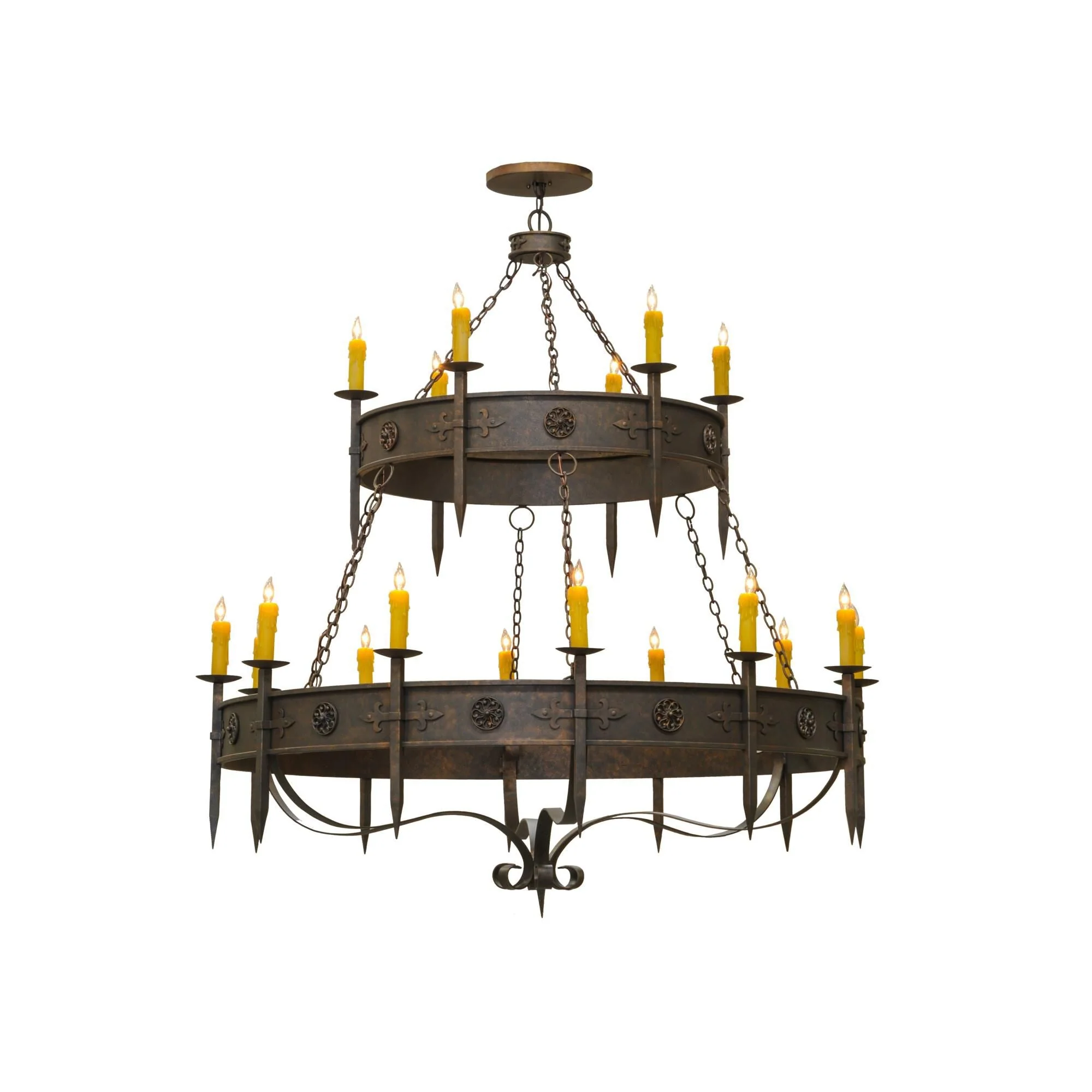 Meyda Lighting 69 Inch 18 Light Semi Flush Mount Cp248670 - Image 1