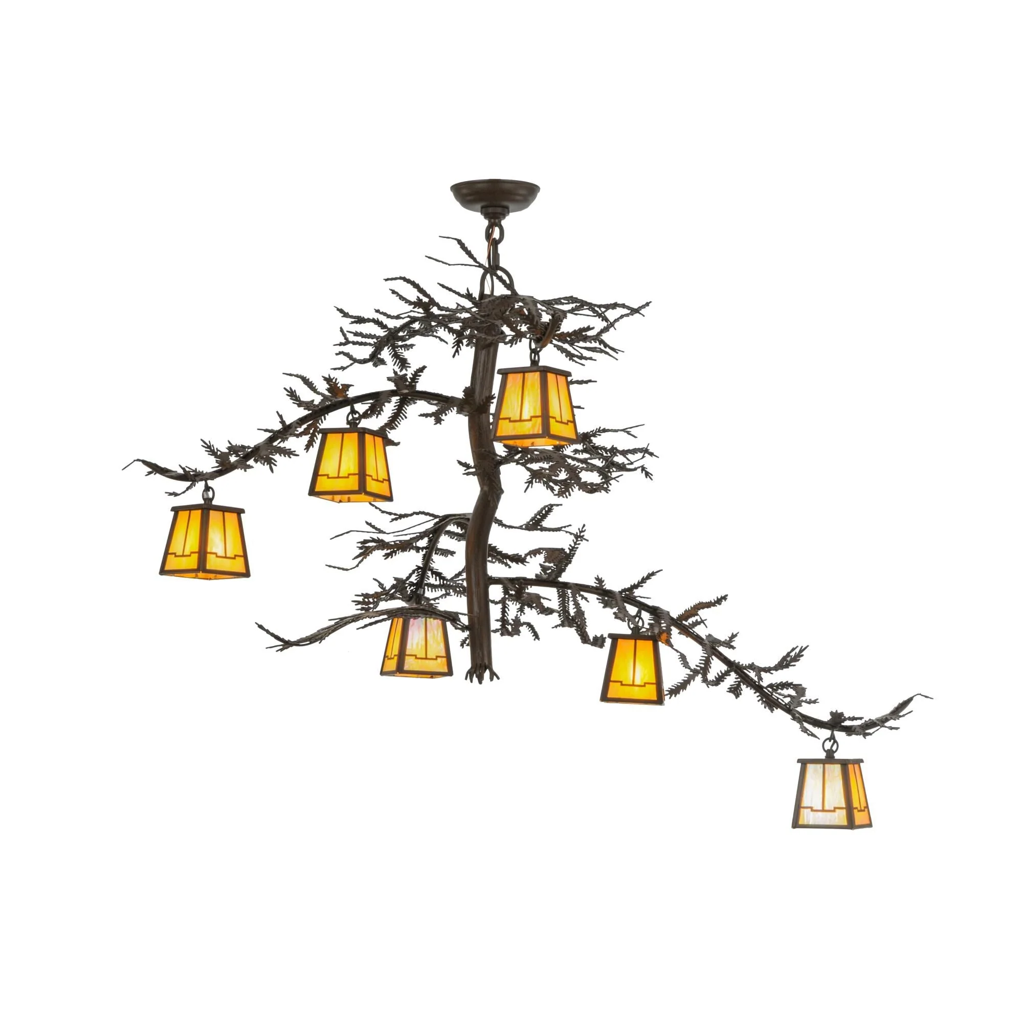 Meyda Lighting 45 Inch 6 Light Semi Flush Mount Cp248672 - Image 1