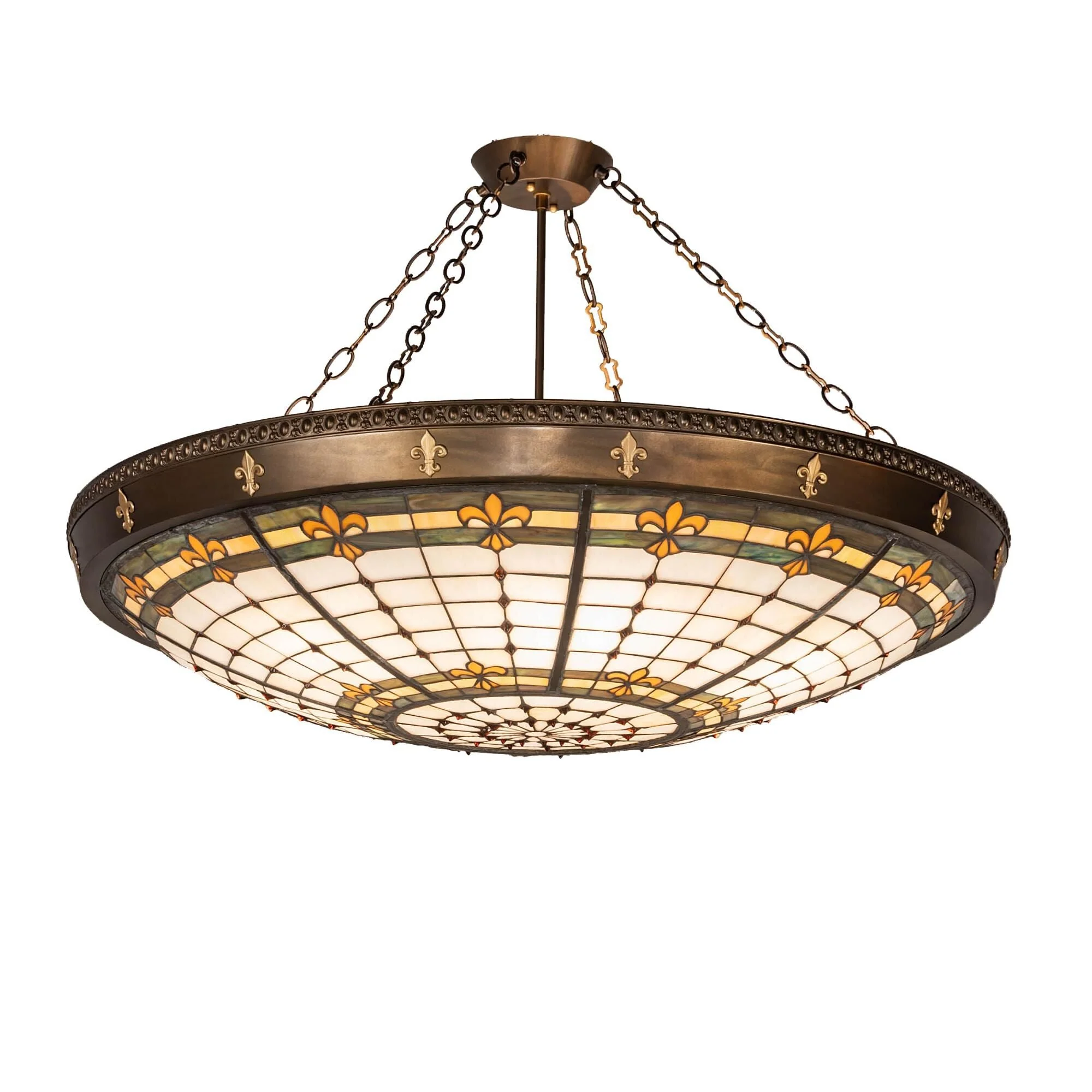 Meyda Lighting 38 Inch 6 Light Semi Flush Mount Cp248704 - Image 1