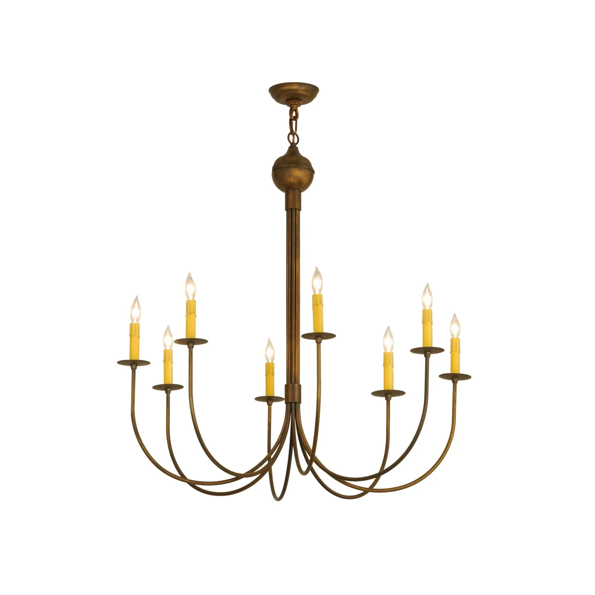 Meyda Lighting 36 Inch 8 Light Chandelier Cp248739 - Image 1