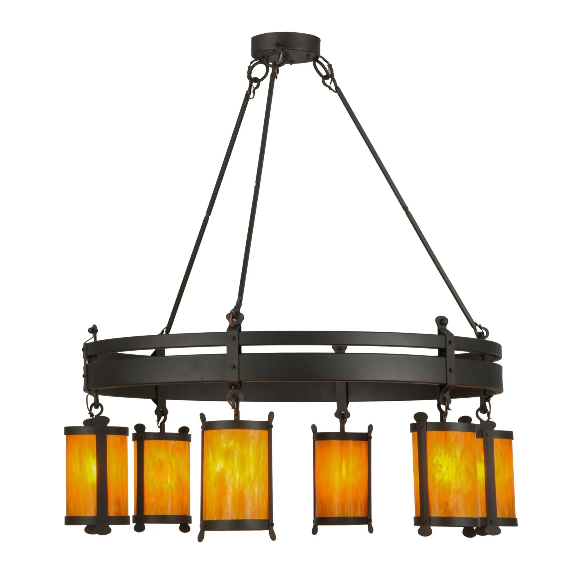 Meyda Lighting 54 Inch 6 Light Semi Flush Mount Cp248741 - Image 1