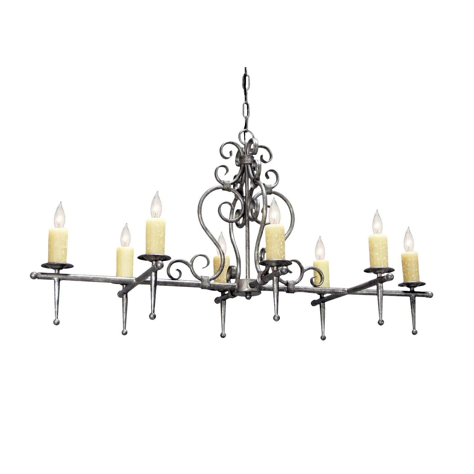 Meyda Lighting Monica 48 Inch 12 Light Chandelier Cp744124 - Image 1