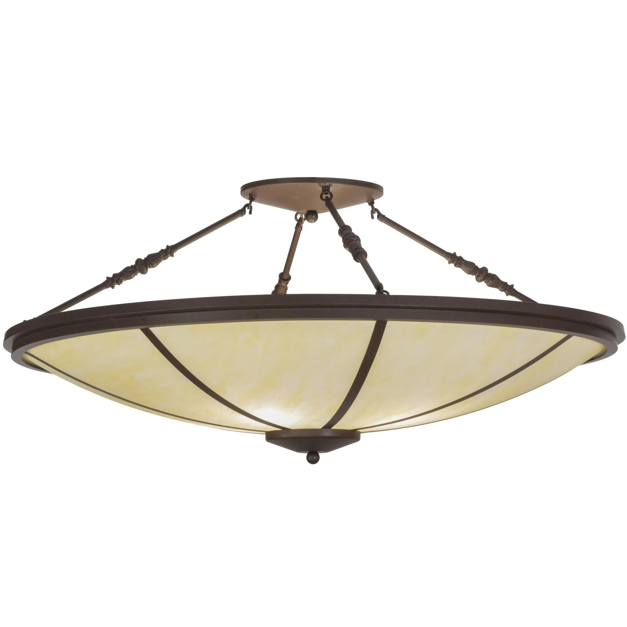 Meyda Lighting 45 Inch 4 Light Semi Flush Mount Cp248762 - Image 1