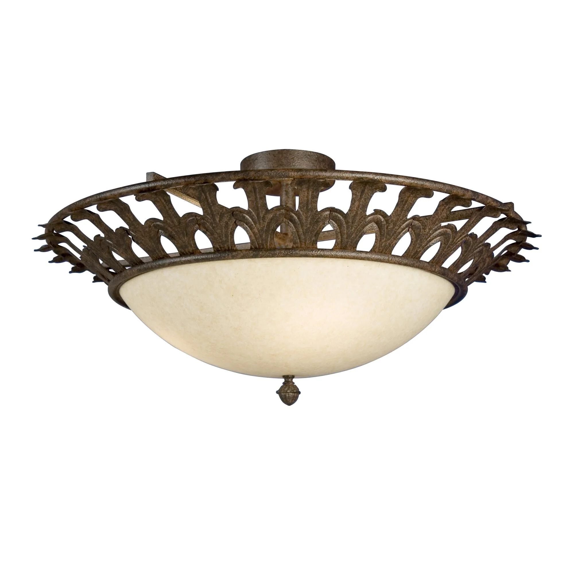 Meyda Lighting Hampton 30 Inch 4 Light Semi Flush Mount Cp746085 - Image 1
