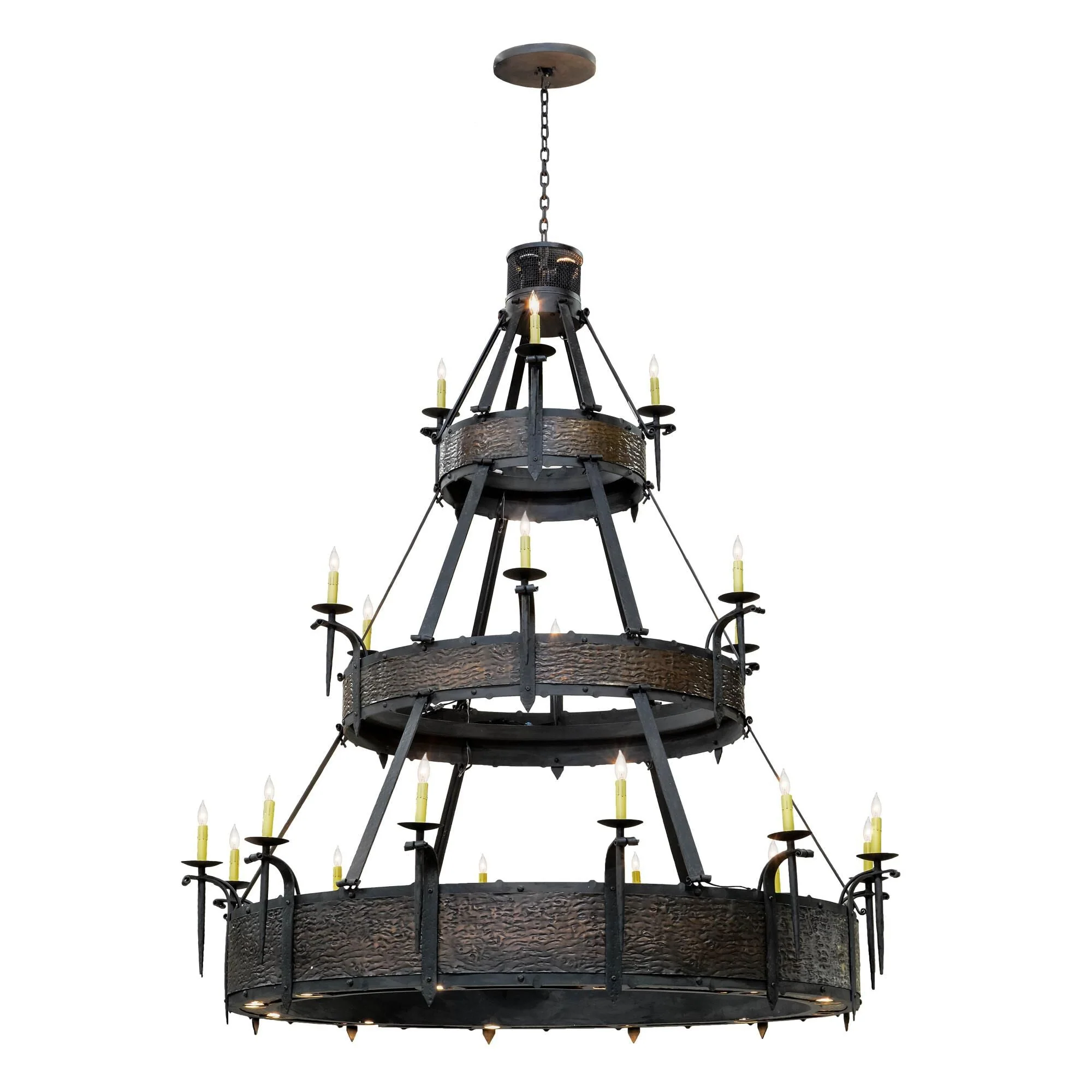Meyda Lighting 72 Inch 21 Light Semi Flush Mount Cp248793 - Image 1