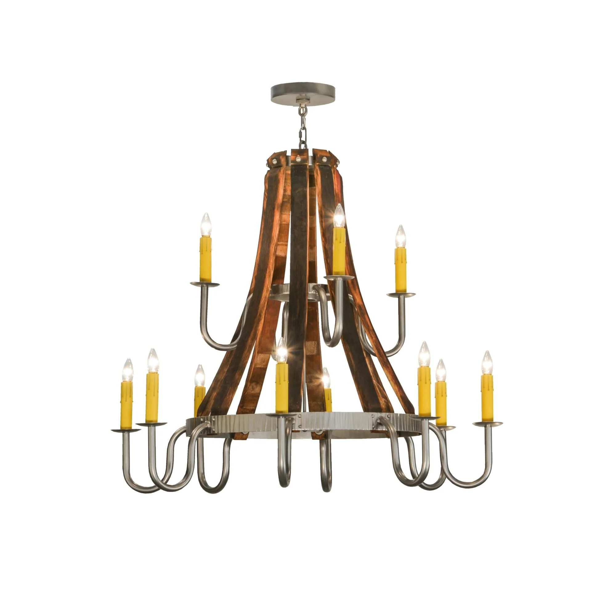Meyda Lighting 44 Inch 12 Light Semi Flush Mount Cp248806 - Image 1