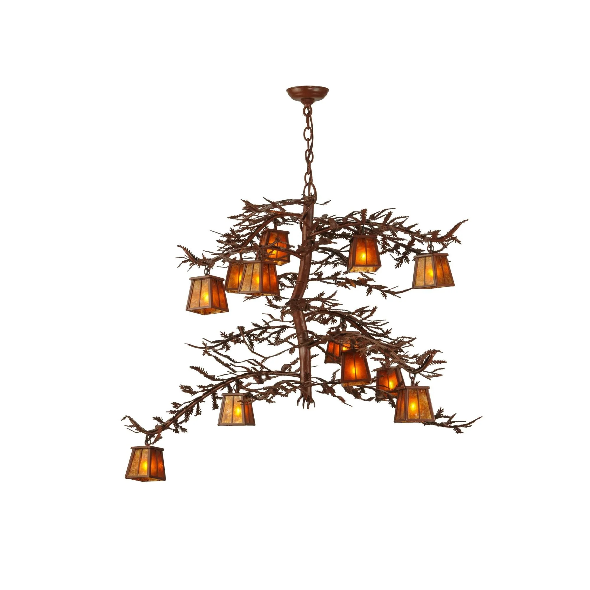 Meyda Lighting 48 Inch 12 Light Semi Flush Mount Cp248825 - Image 1