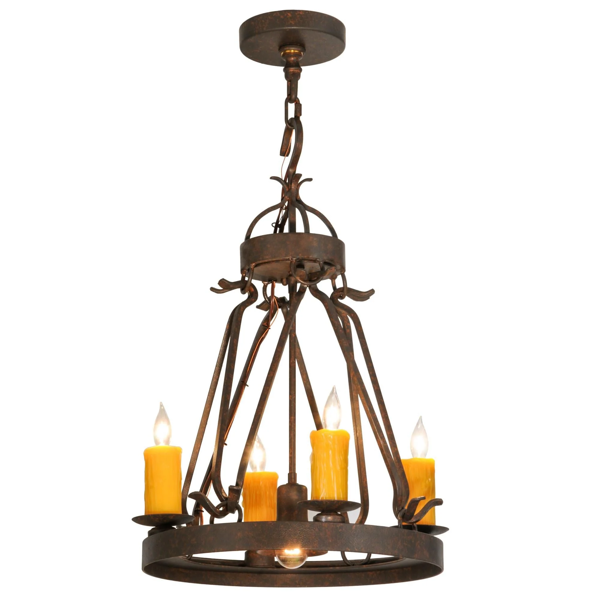 Meyda Lighting 18 Inch 4 Light Mini Chandelier Cp248882 - Image 1