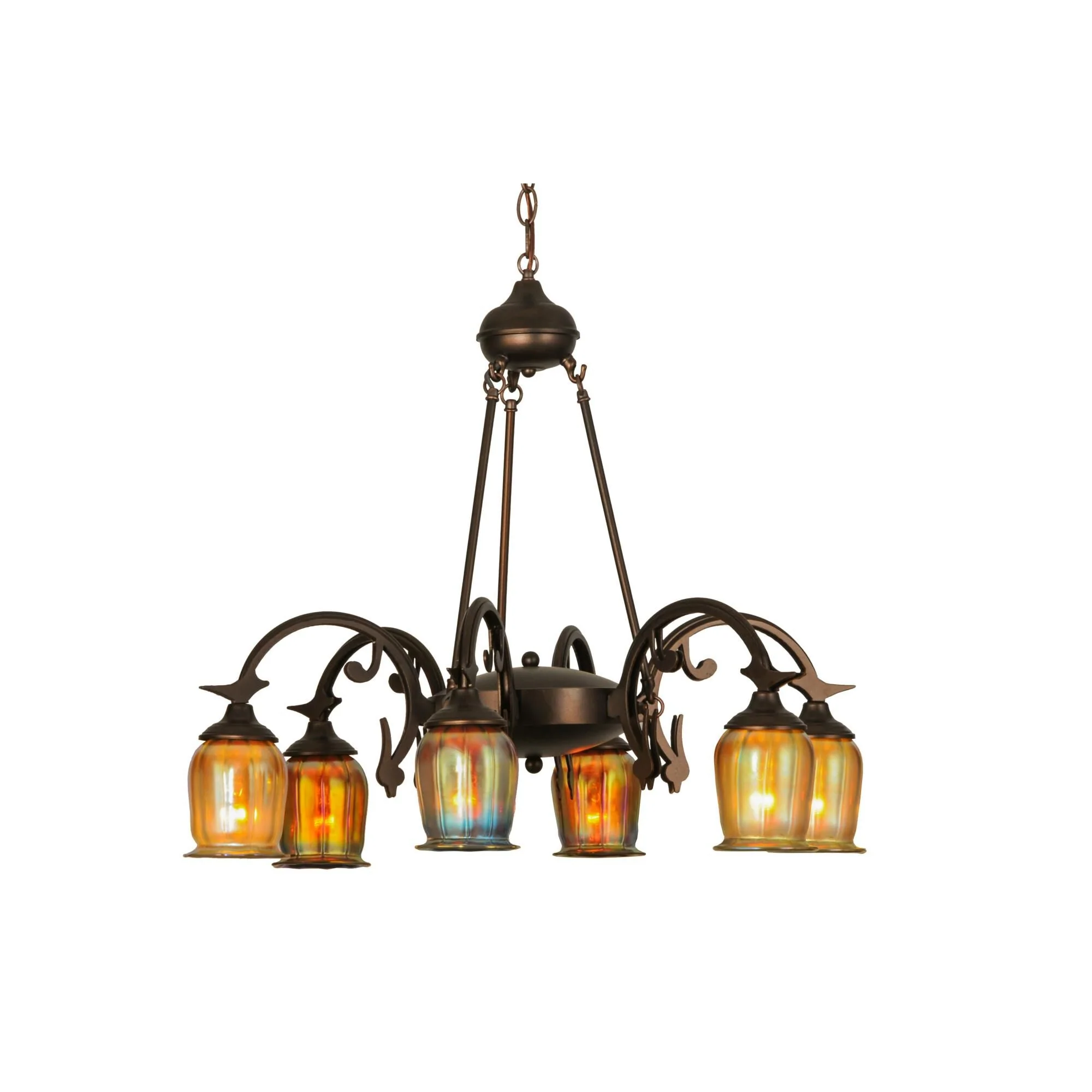 Meyda Lighting 28 Inch 6 Light Chandelier Cp248948 - Image 1