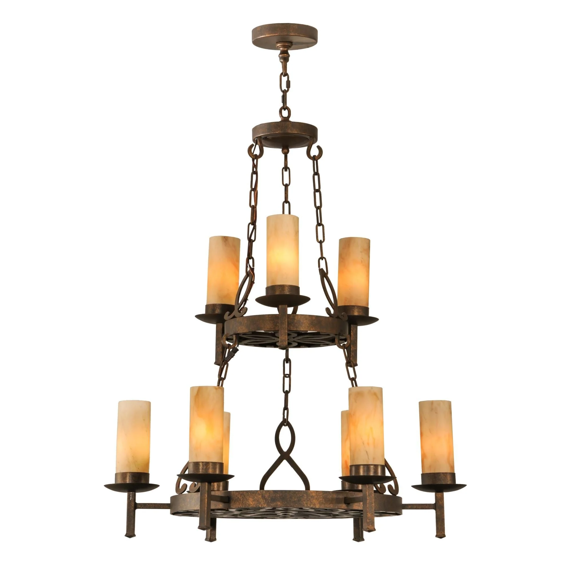 Meyda Lighting 33 Inch 9 Light Chandelier Cp248978 - Image 1
