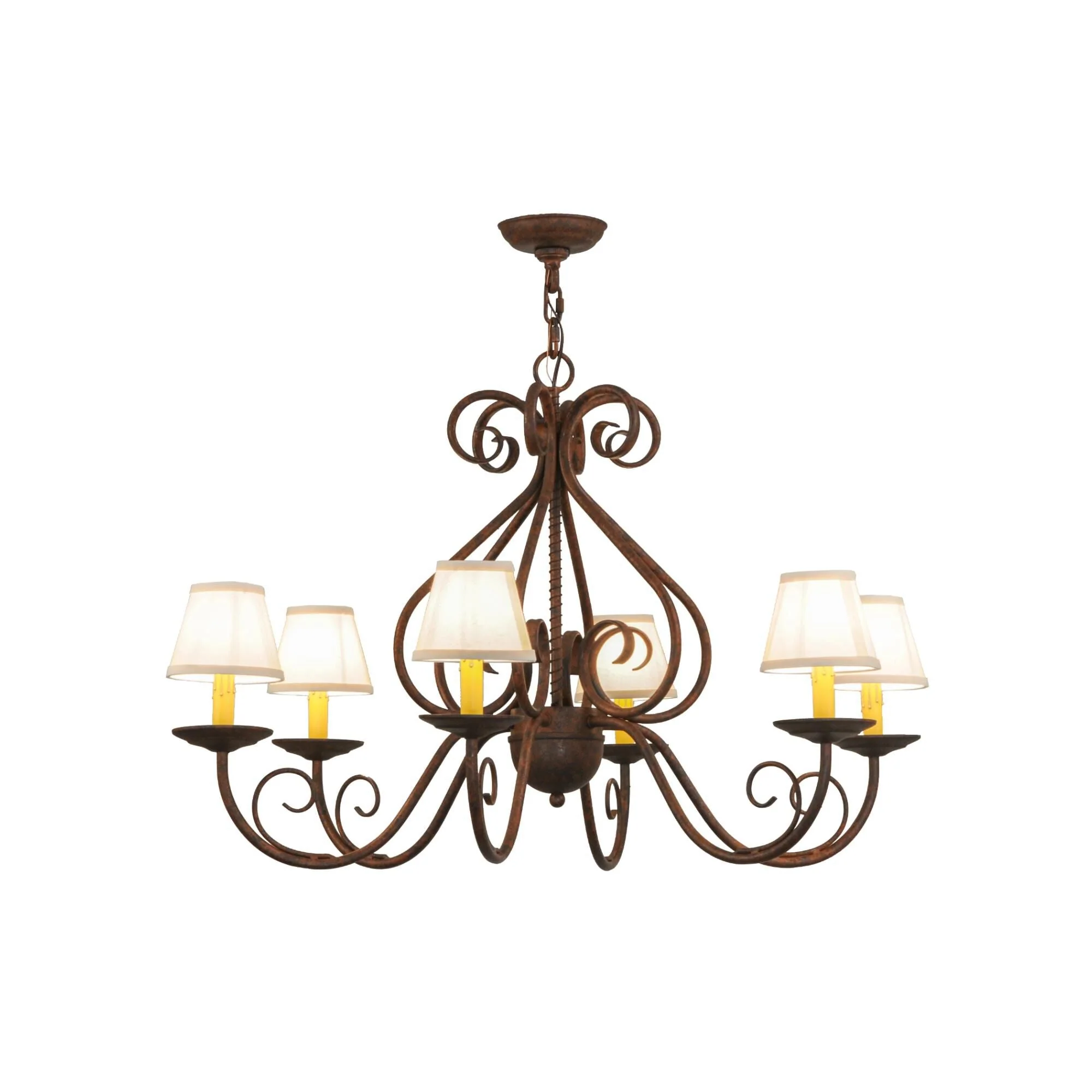 Meyda Lighting 36 Inch 6 Light Chandelier Cp248984 - Image 1