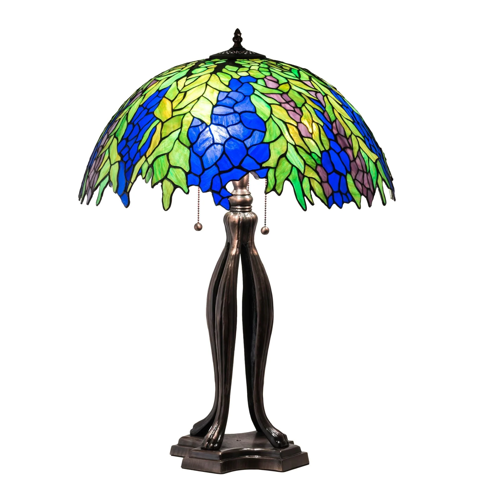 Meyda Lighting Tiffany Honey Locust 30 Inch Table Lamp Cp746432 - Image 1