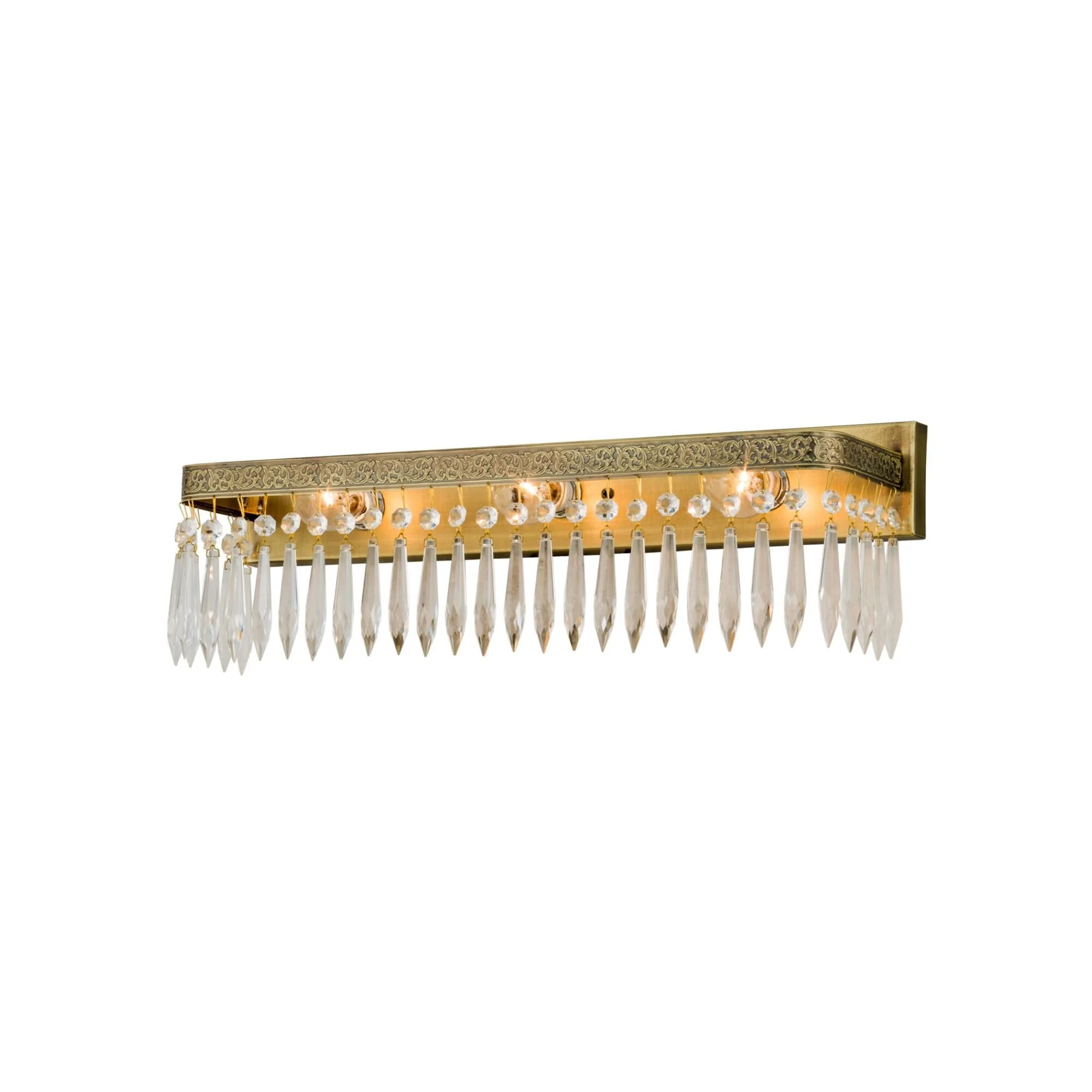 Meyda Lighting Finnimore Crystal 20 Inch 3 Light Bath Vanity Light Cp20824 - Image 1