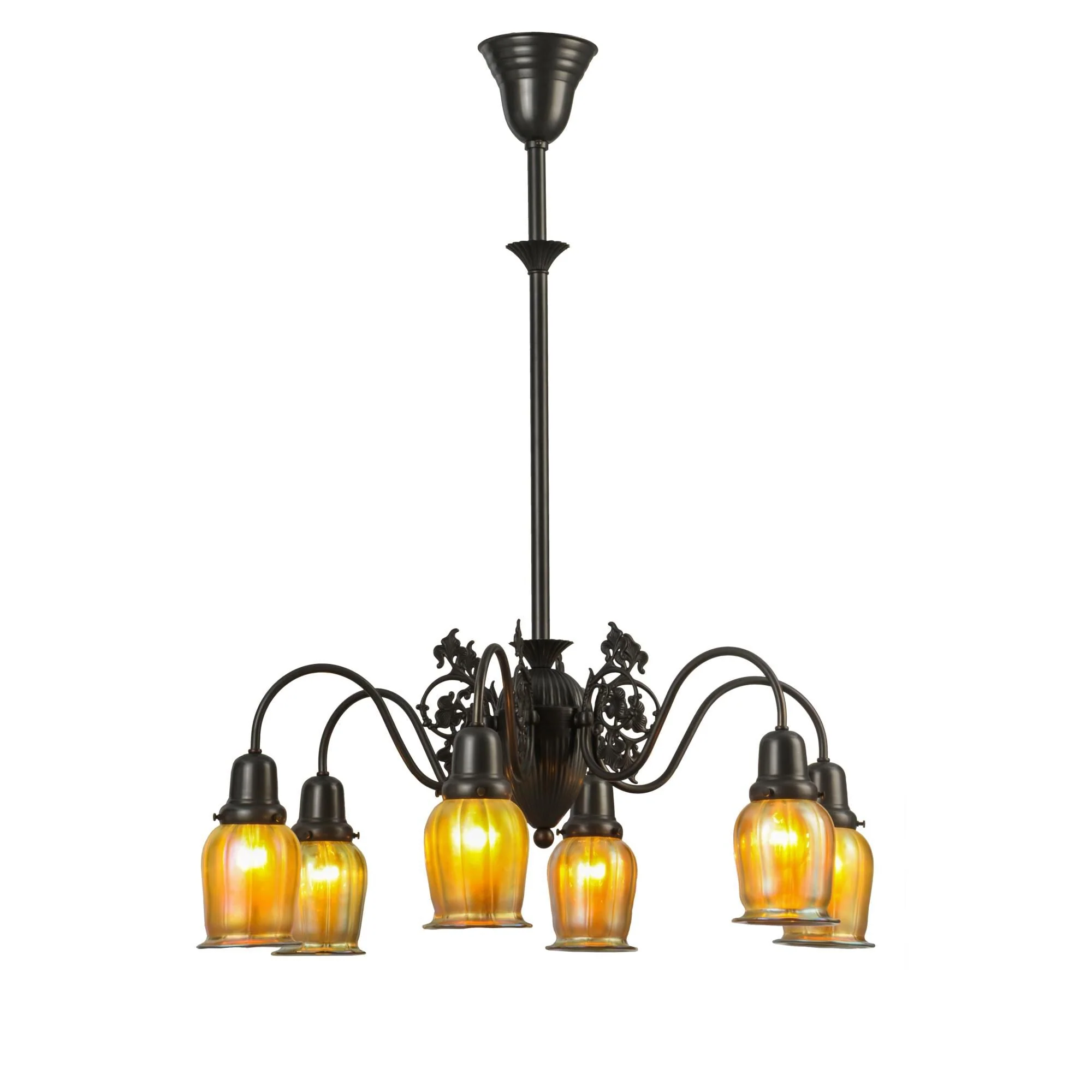 Meyda Lighting 28 Inch 6 Light Chandelier Cp249008 - Image 1