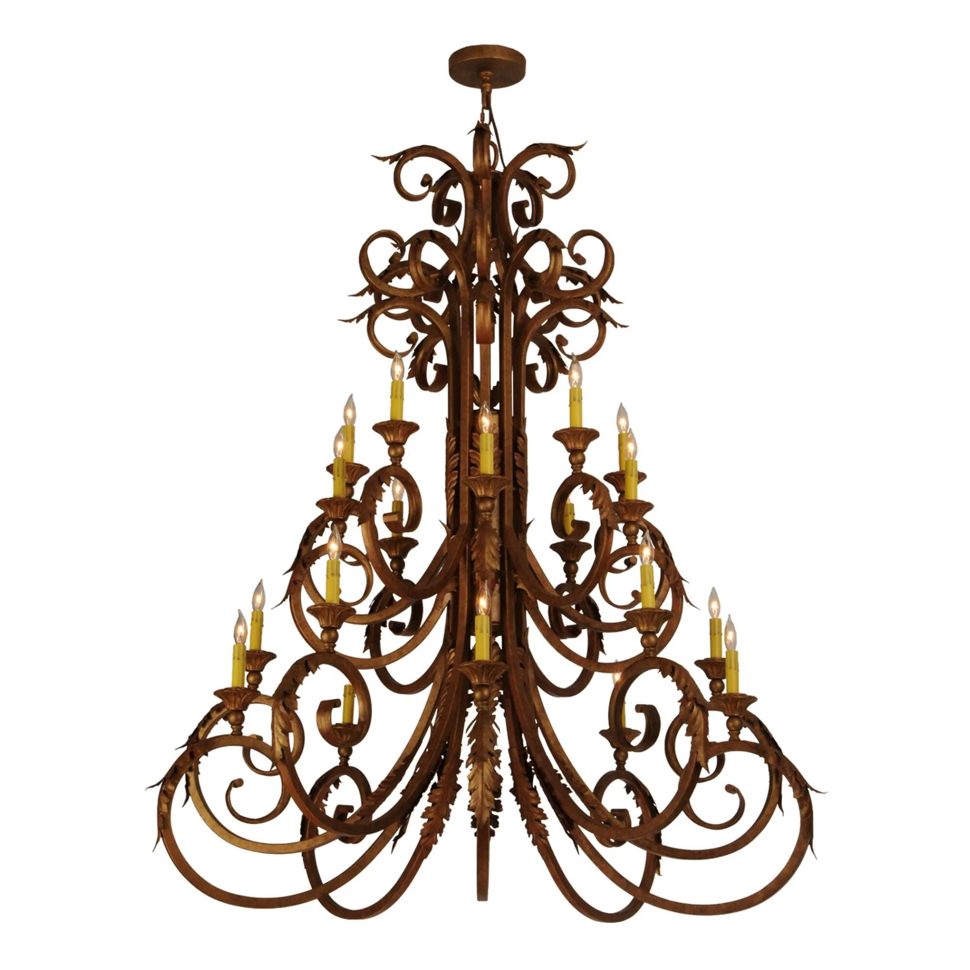 Meyda Lighting 50 Inch 20 Light Semi Flush Mount Cp249037 - Image 1