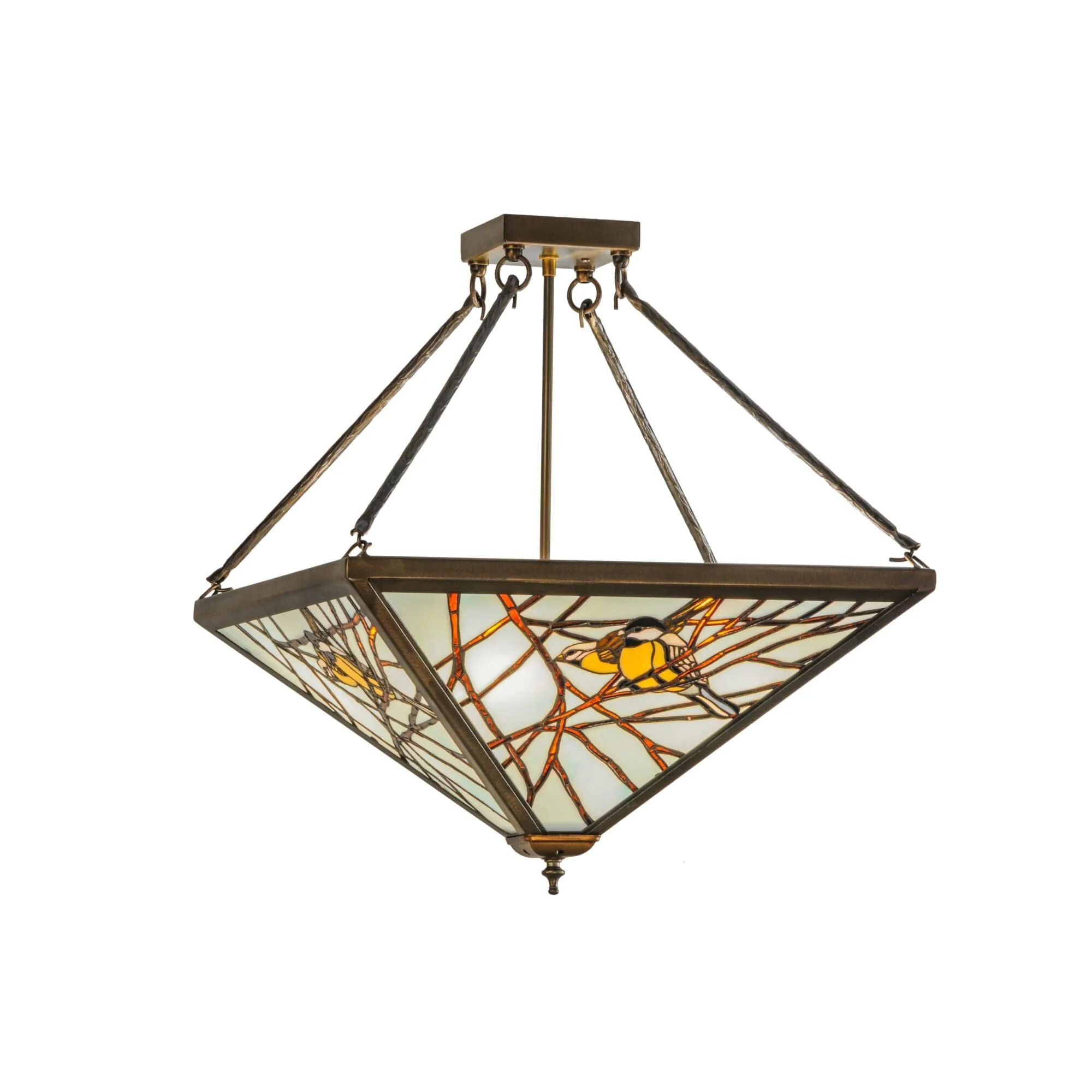 Meyda Lighting 29 Inch 4 Light Semi Flush Mount Cp249043 - Image 1