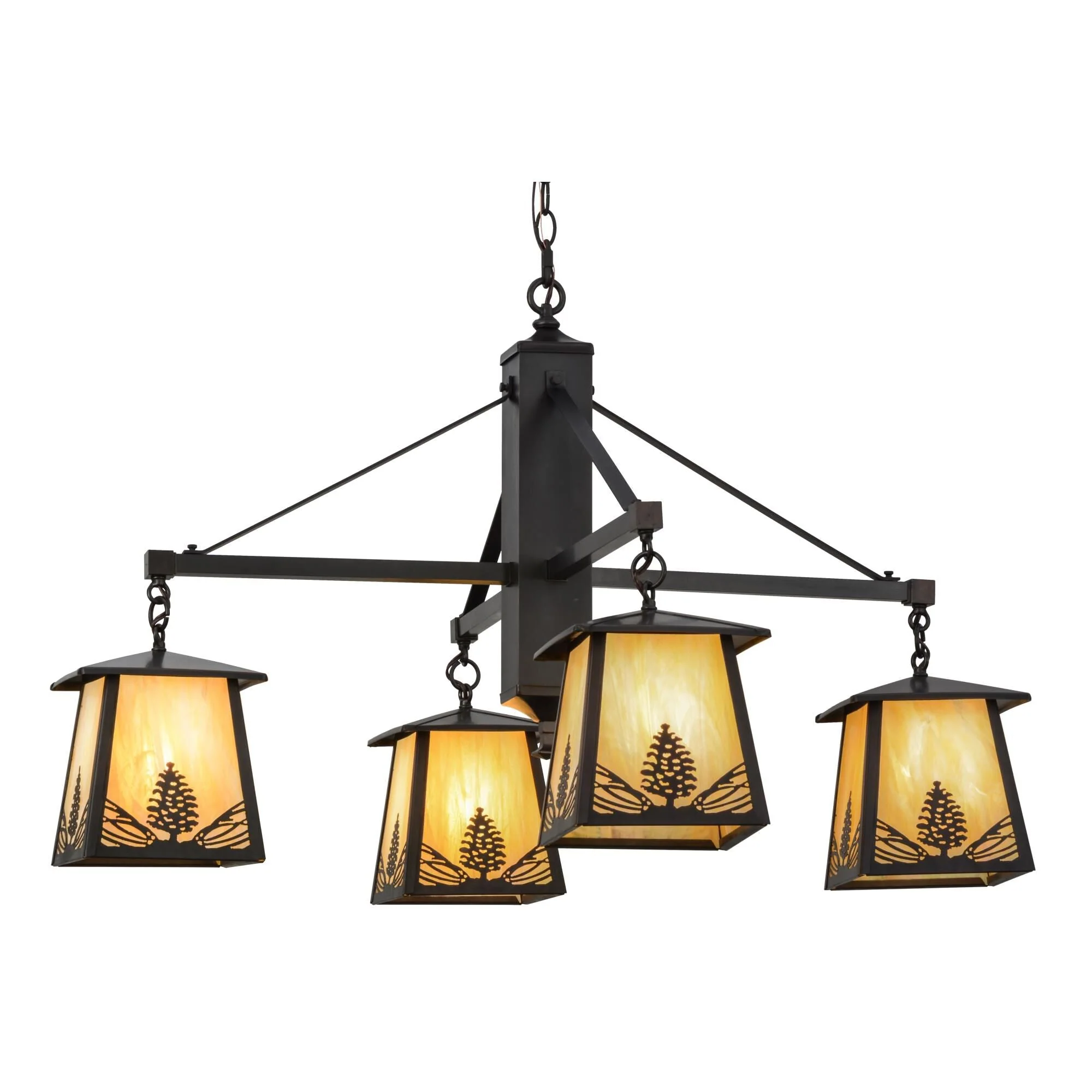 Meyda Lighting 38 Inch 4 Light Chandelier Cp249050 - Image 1