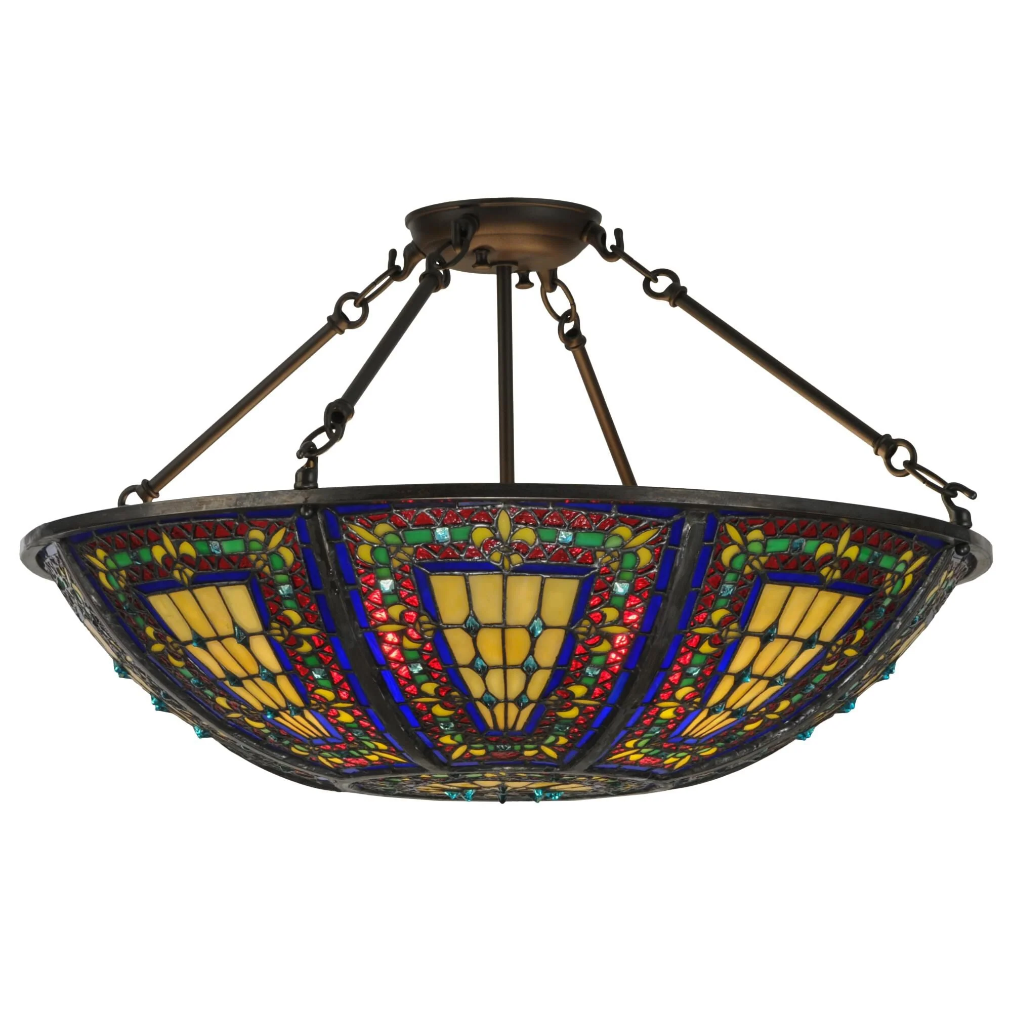 Meyda Lighting 24 Inch Semi Flush Mount Cp249055 - Image 1