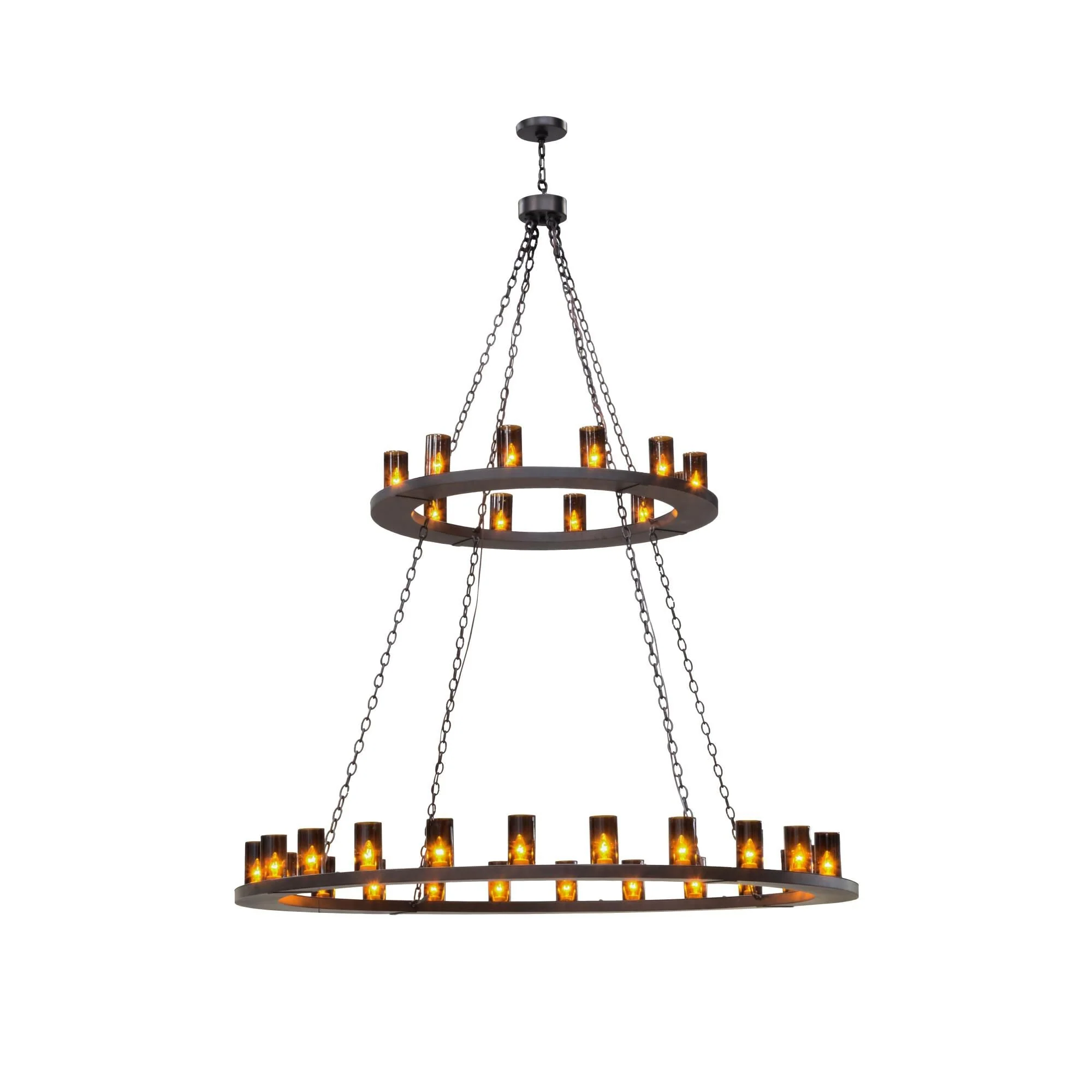 Meyda Lighting 72 Inch 36 Light Semi Flush Mount Cp249133 - Image 1