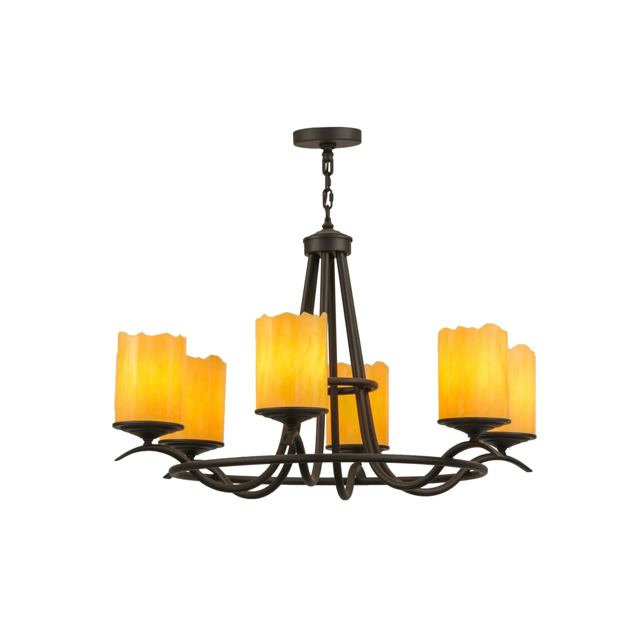 Meyda Lighting 39 Inch 6 Light Chandelier Cp249134 - Image 1