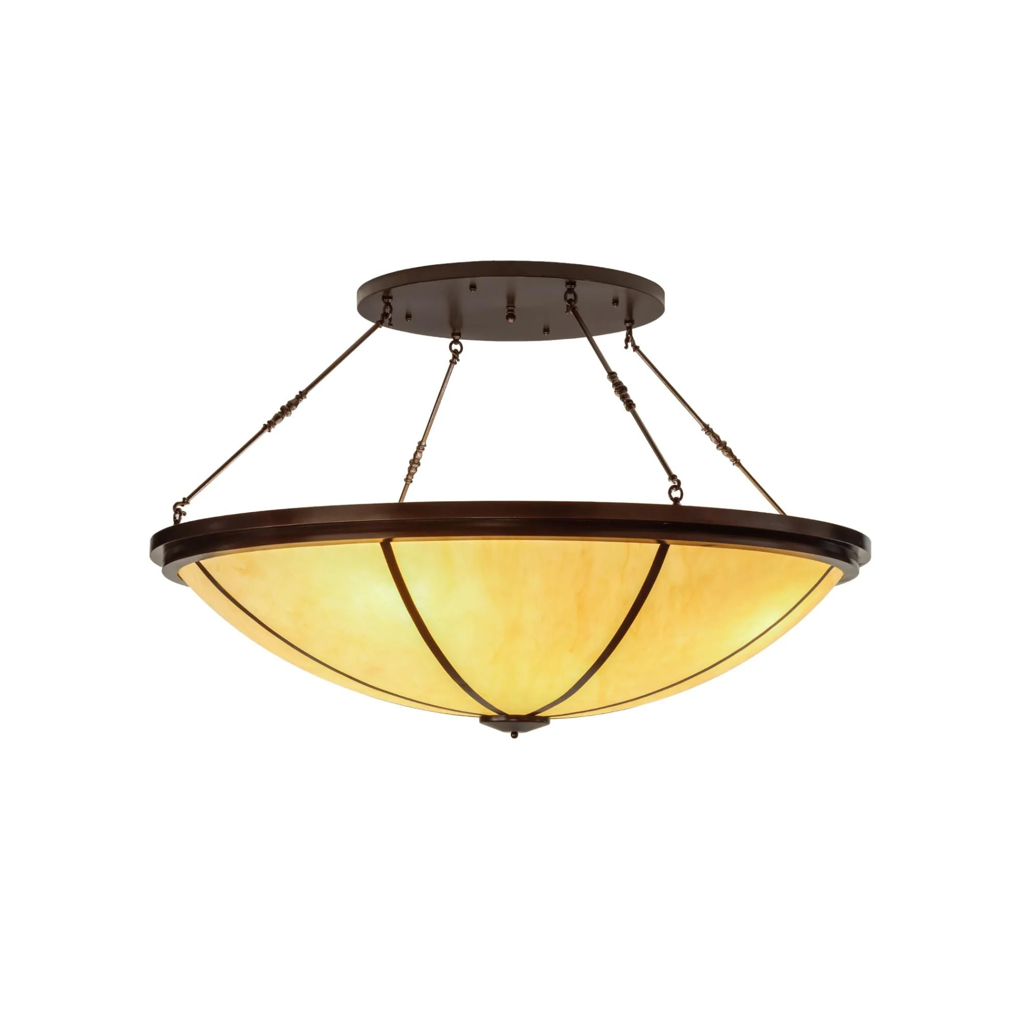 Meyda Lighting 72 Inch 8 Light Semi Flush Mount Cp249164 - Image 1