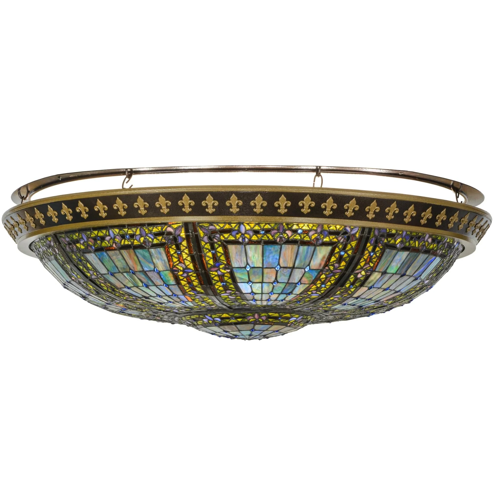 Meyda Lighting 44 Inch 8 Light Flush Mount Cp249166 - Image 1