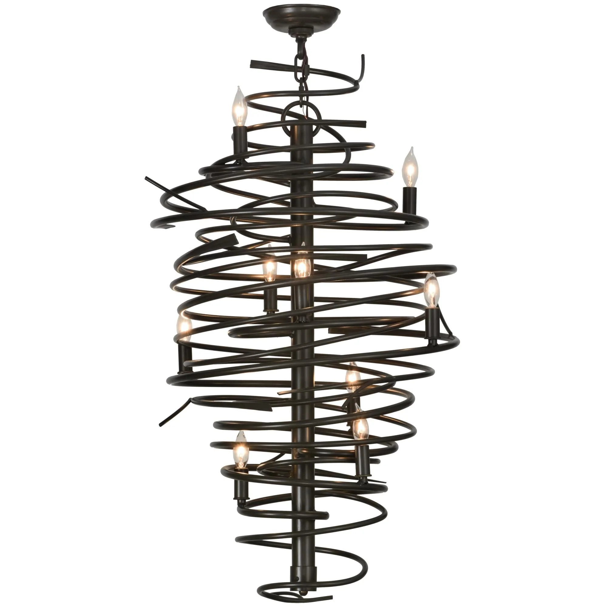 Meyda Lighting 21 Inch 9 Light Mini Chandelier Cp249175 - Image 1