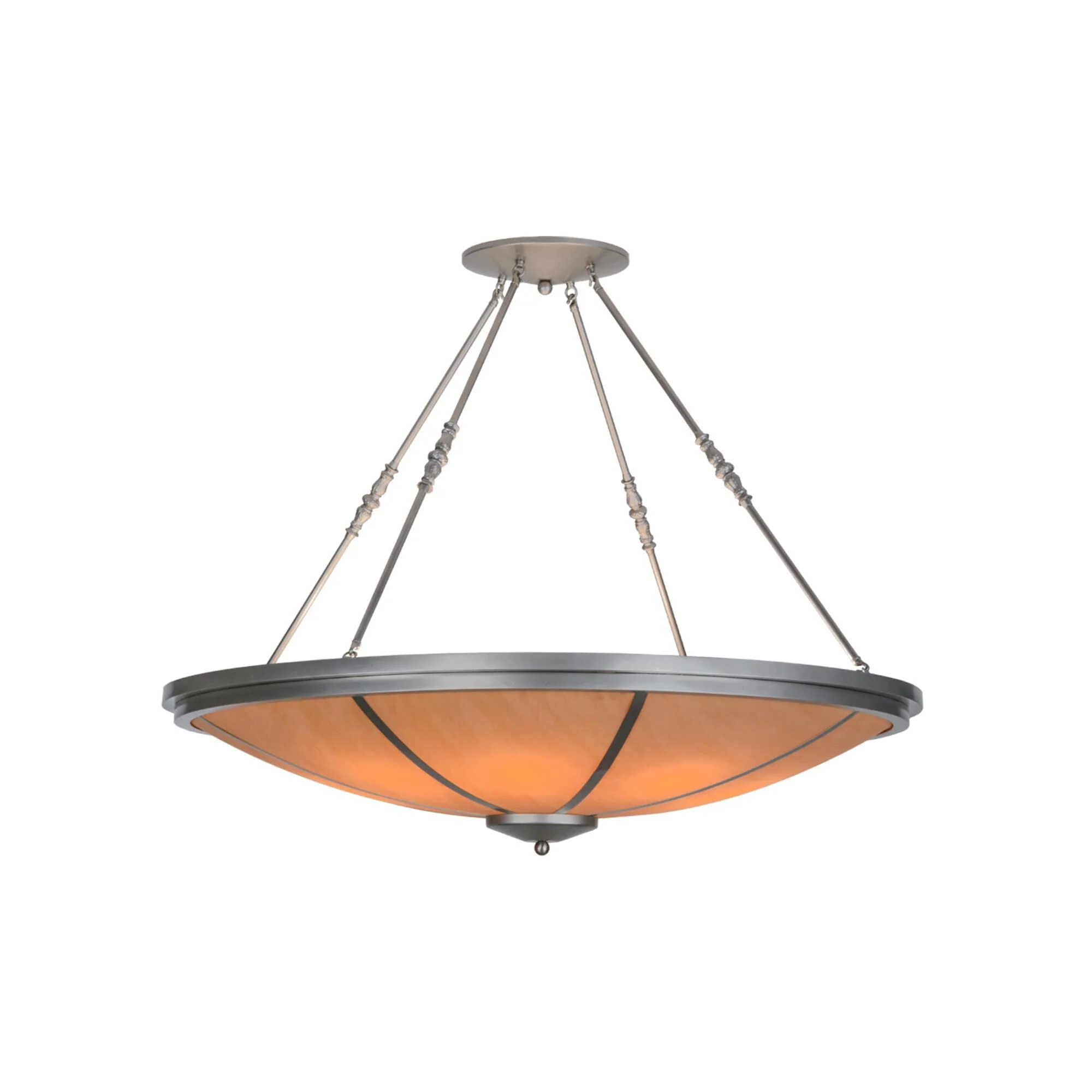 Meyda Lighting 48 Inch 8 Light Semi Flush Mount Cp249248 - Image 1