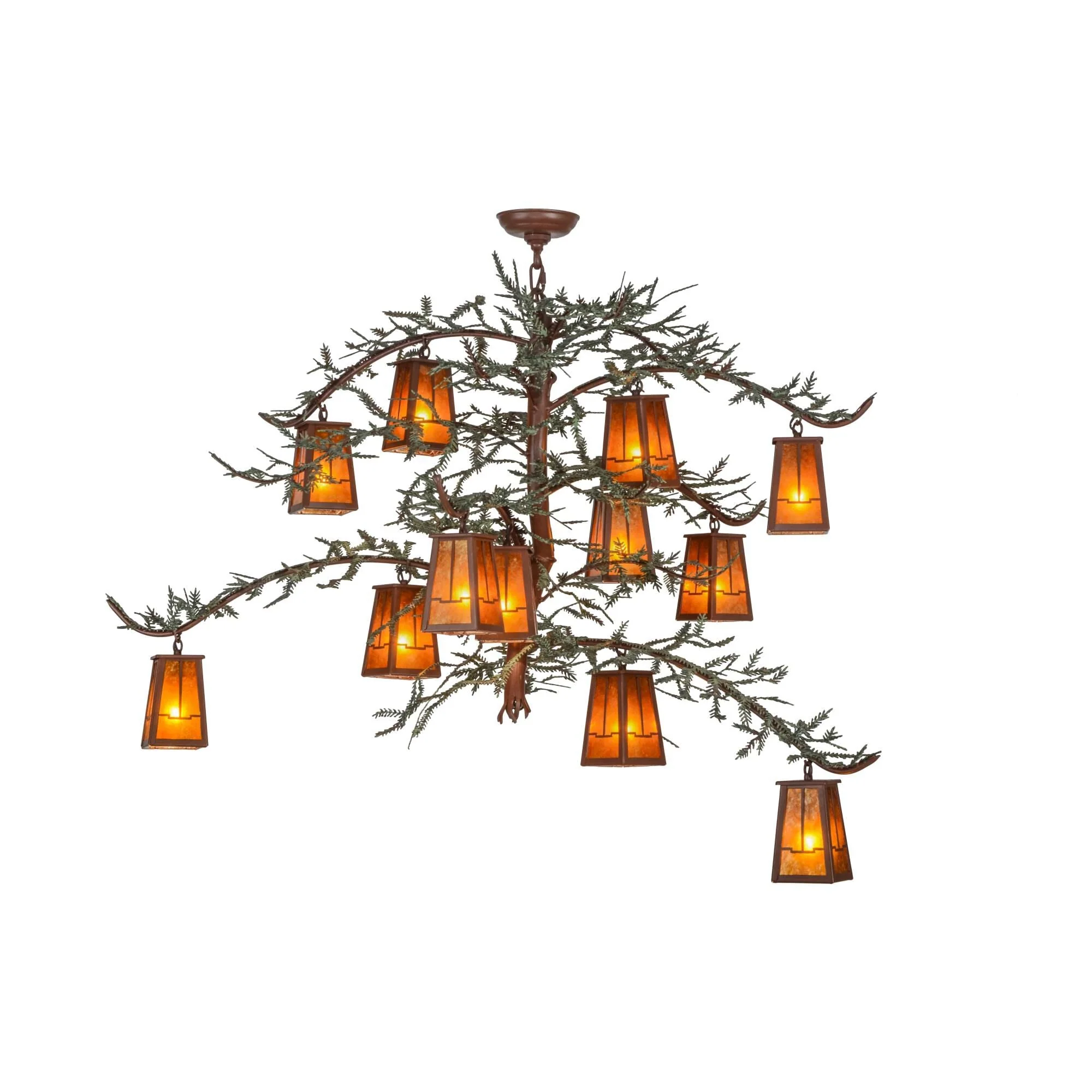 Meyda Lighting 52 Inch 12 Light Semi Flush Mount Cp249271 - Image 1