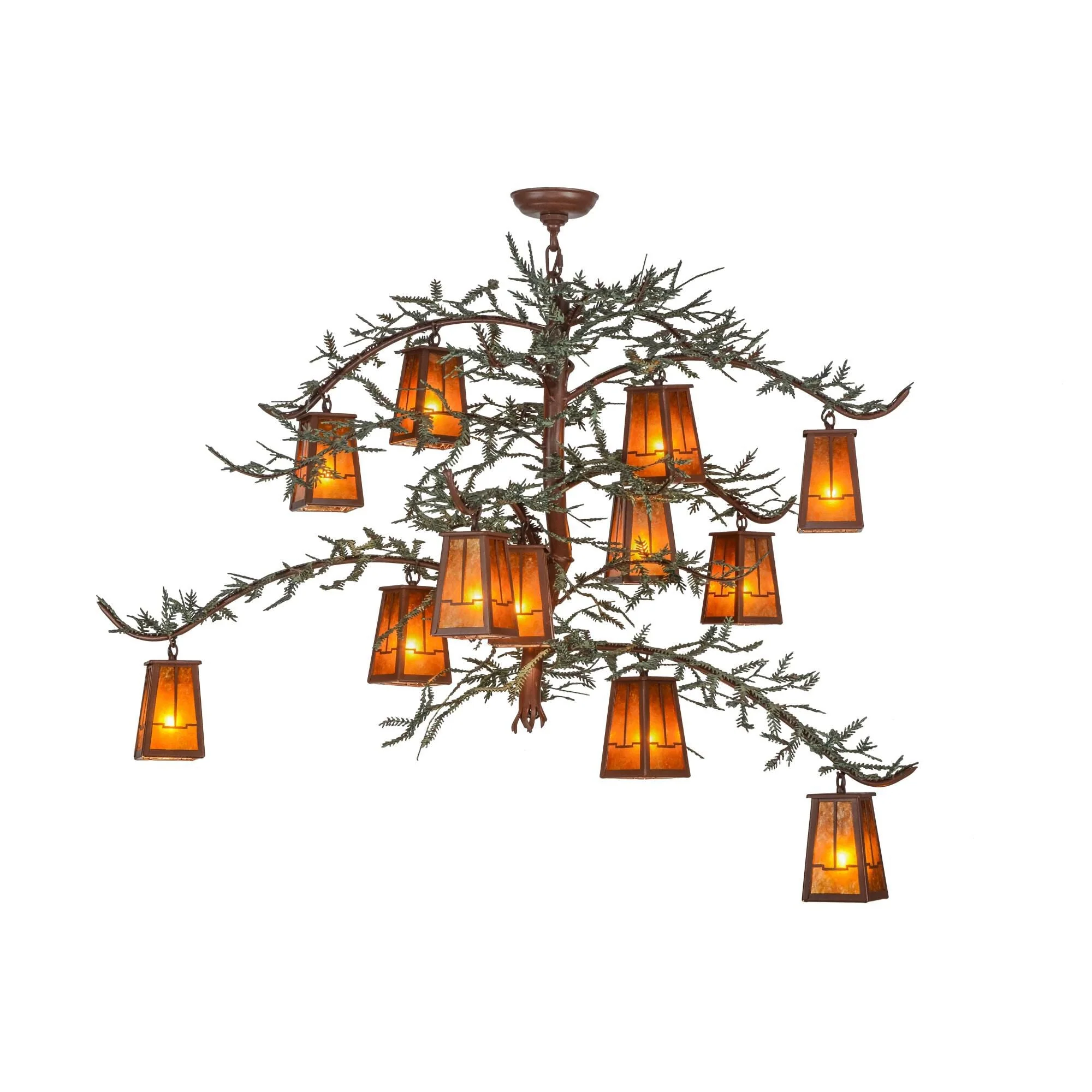 Meyda Lighting 52 Inch 12 Light Semi Flush Mount Cp249271 - Image 2