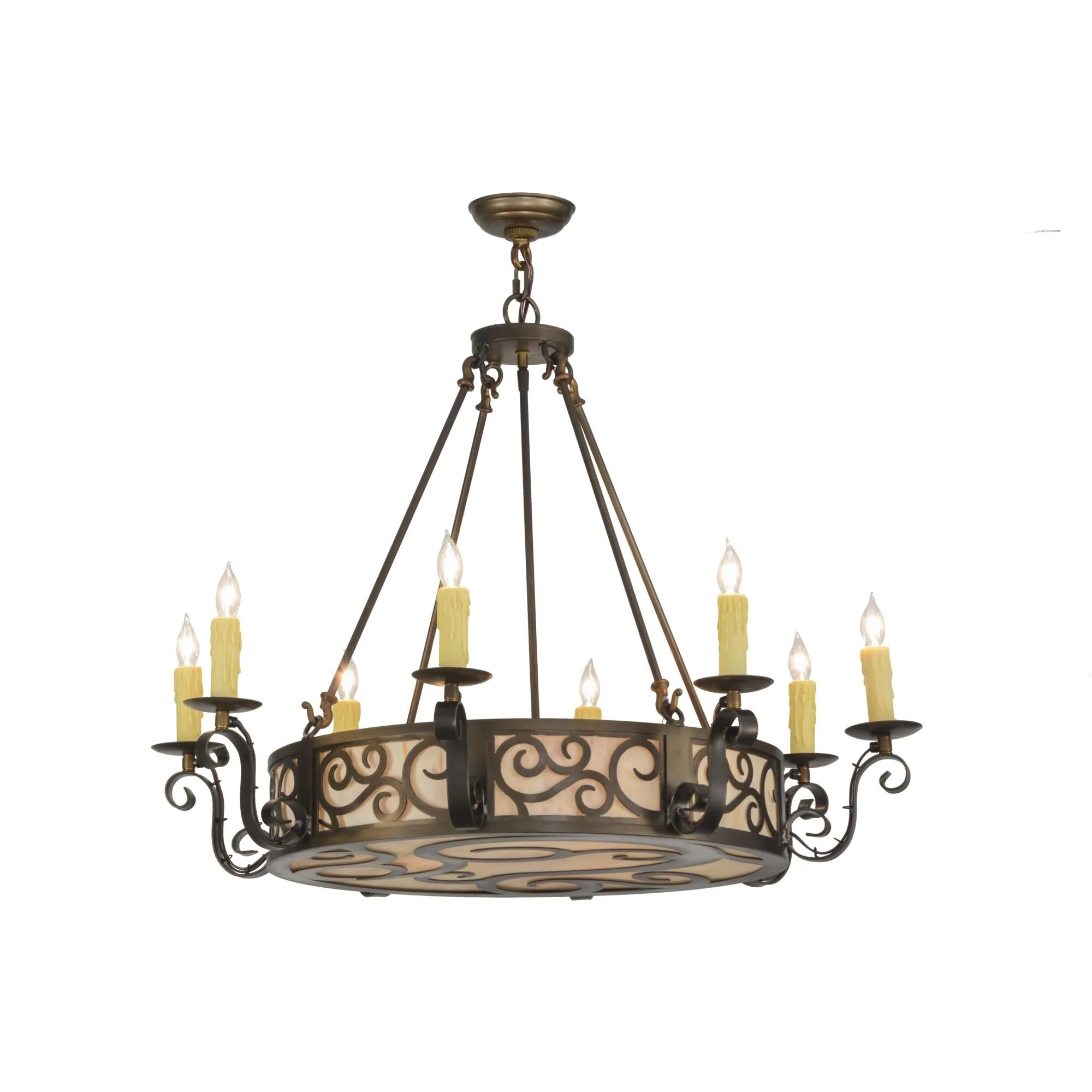 Meyda Lighting 36 Inch 3 Light Chandelier Cp249299 - Image 1