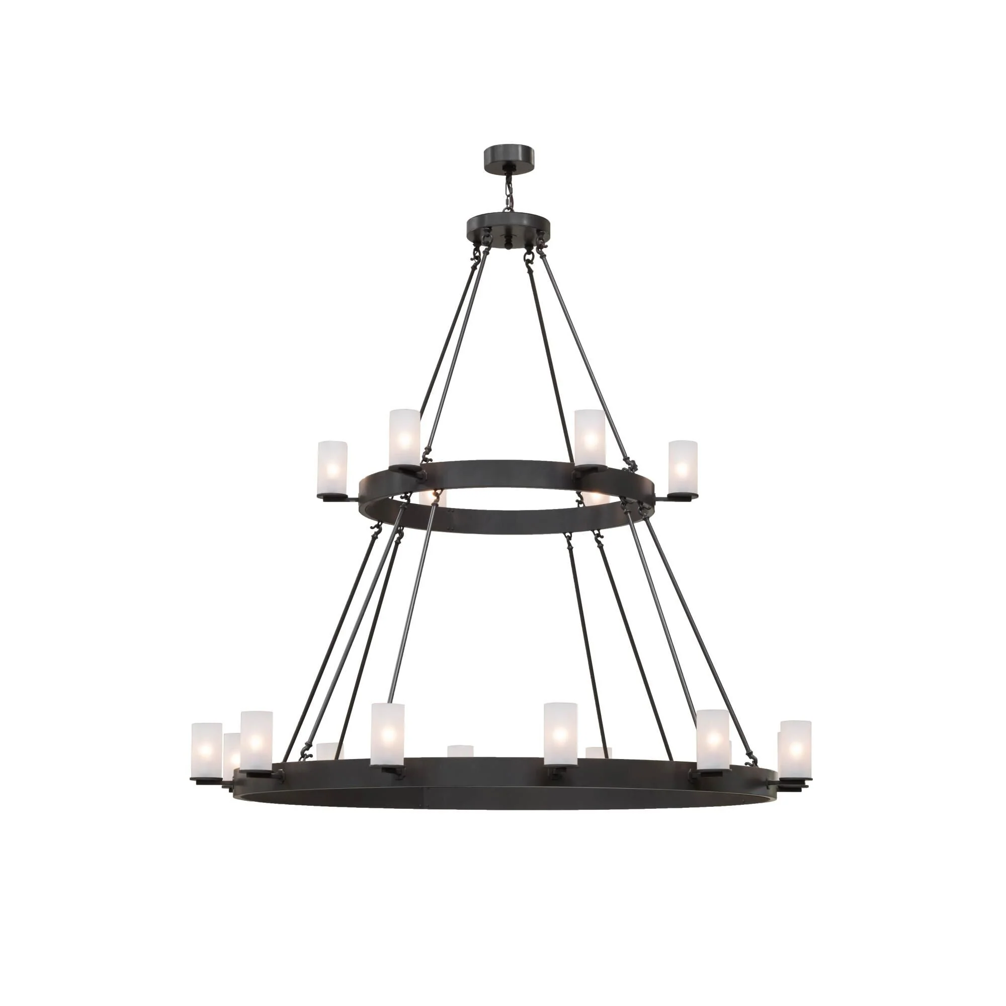 Meyda Lighting 72 Inch 16 Light Semi Flush Mount Cp249304 - Image 1