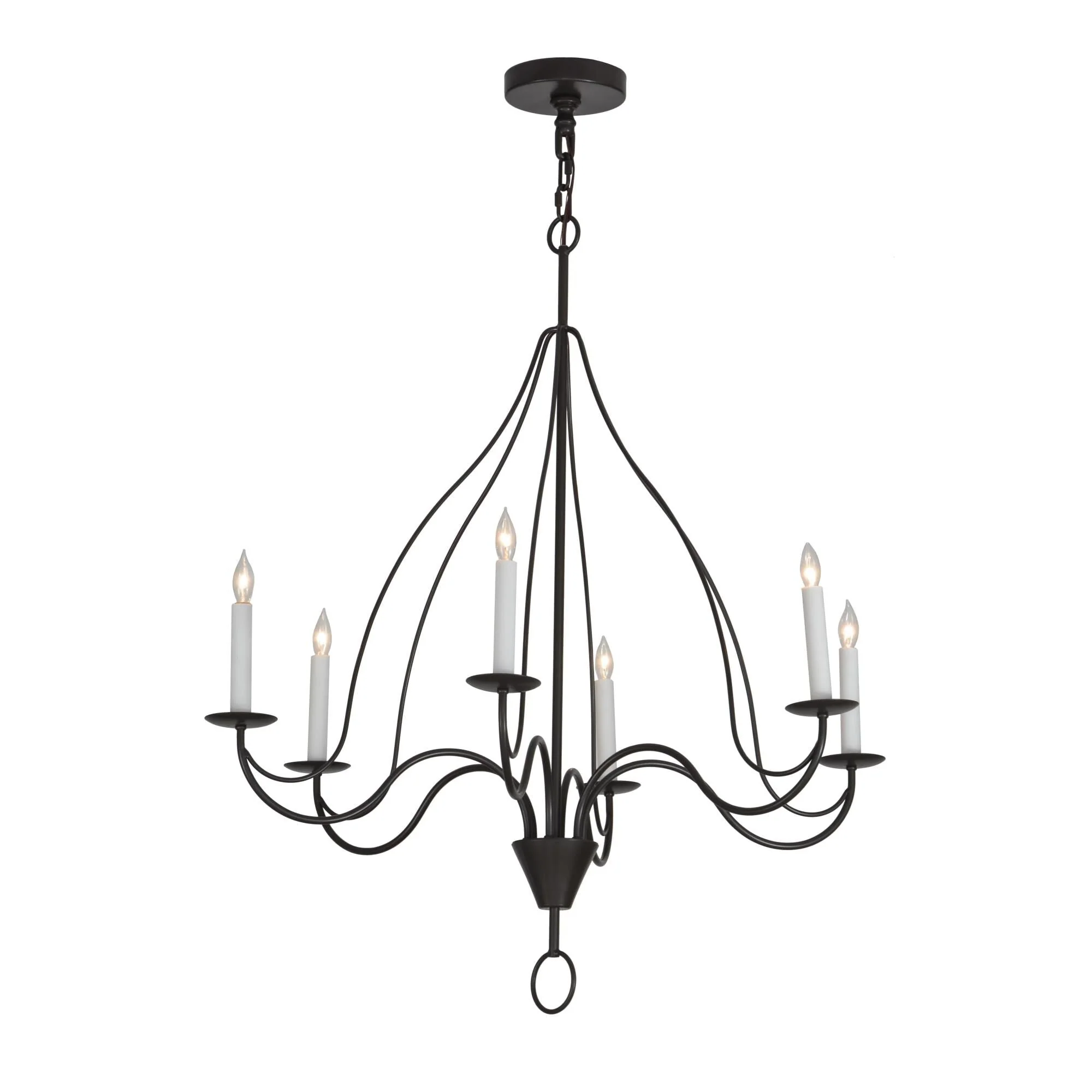 Meyda Lighting 36 Inch 6 Light Chandelier Cp249344 - Image 1
