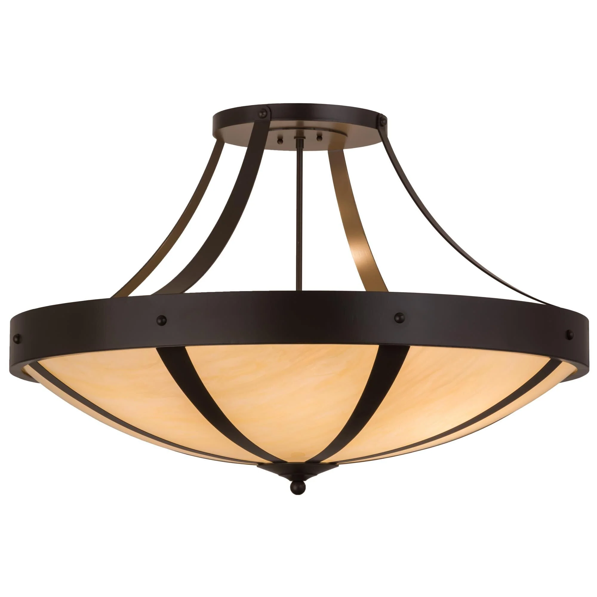 Meyda Lighting 36 Inch 6 Light Semi Flush Mount Cp249348 - Image 1