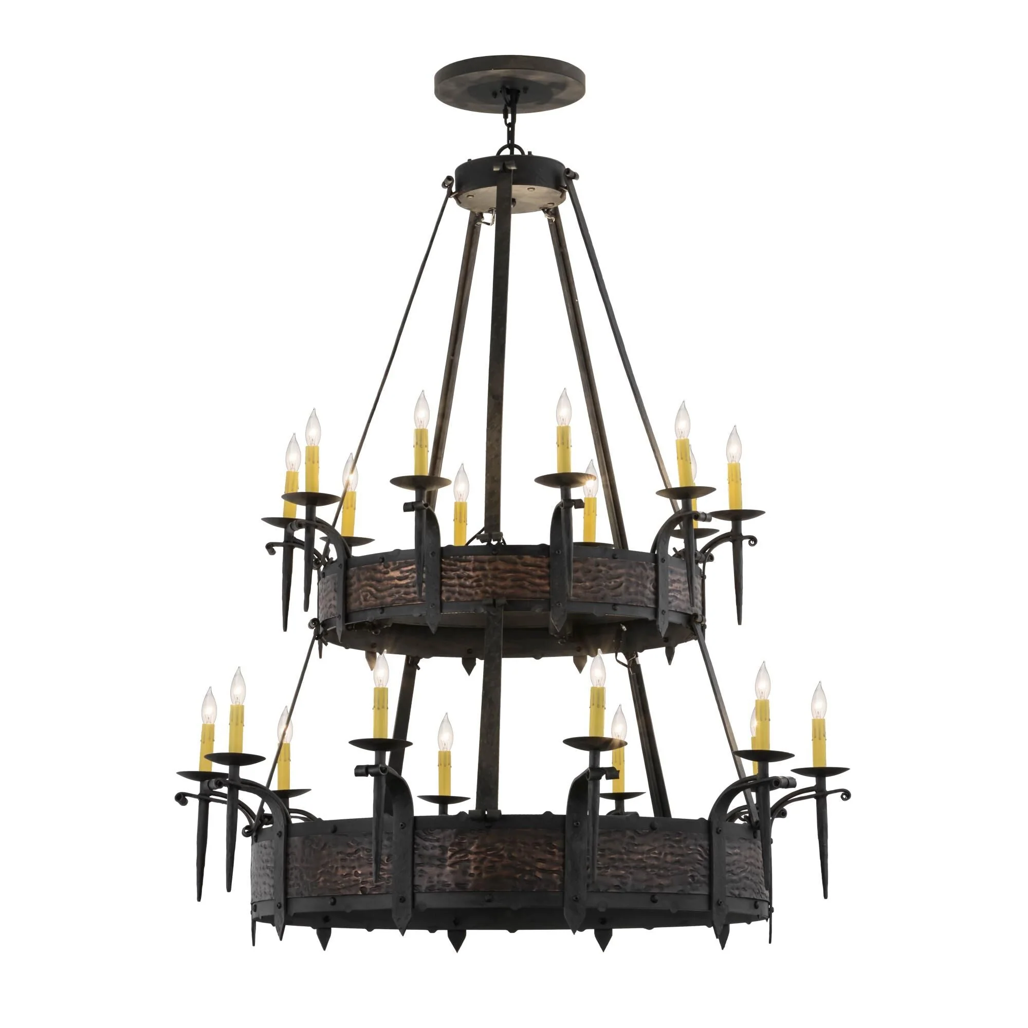 Meyda Lighting 48 Inch 20 Light Semi Flush Mount Cp249382 - Image 1