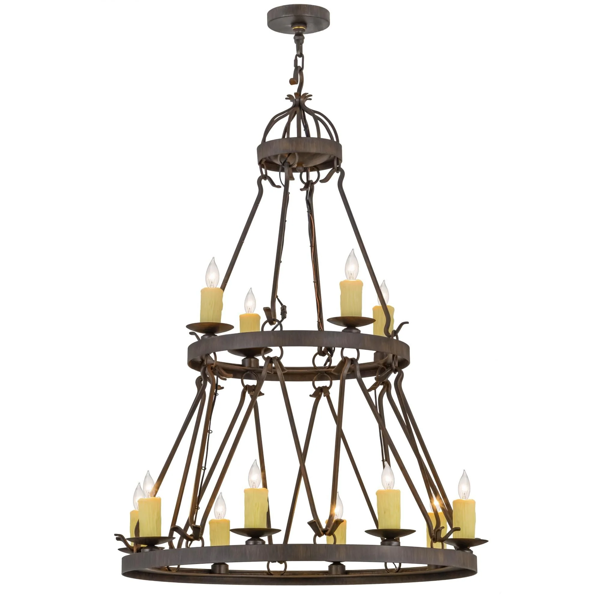 Meyda Lighting 36 Inch 12 Light Chandelier Cp249403 - Image 1